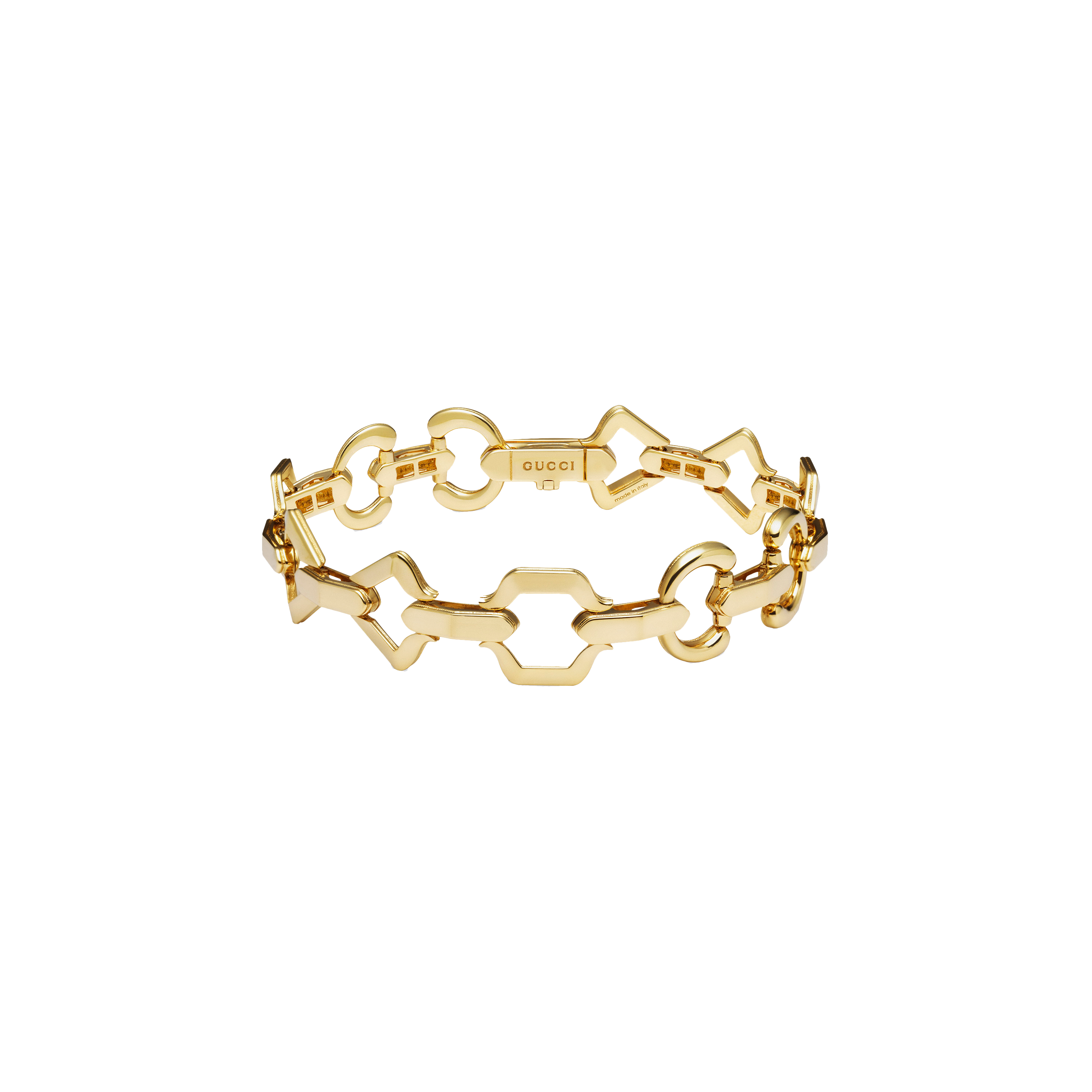 Gucci | BRACCIALE HORSEBIT IN ORO GIALLO - YBA749662001 (1)