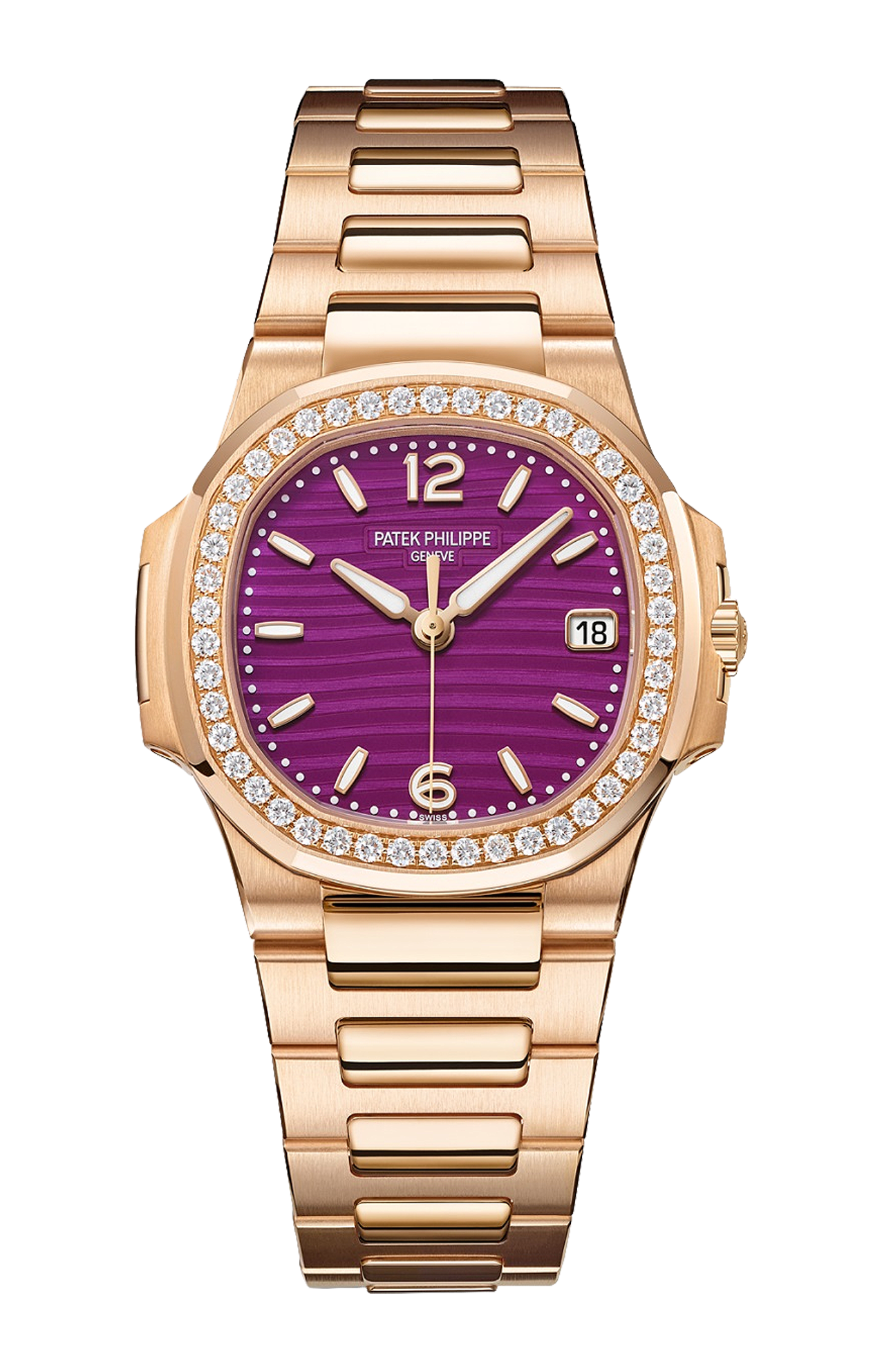 Patek Philippe | NAUTILUS DATARIO, SECONDI AL CENTRO, MOVIMENTO QUARZO - 7010/1R-013 (1)
