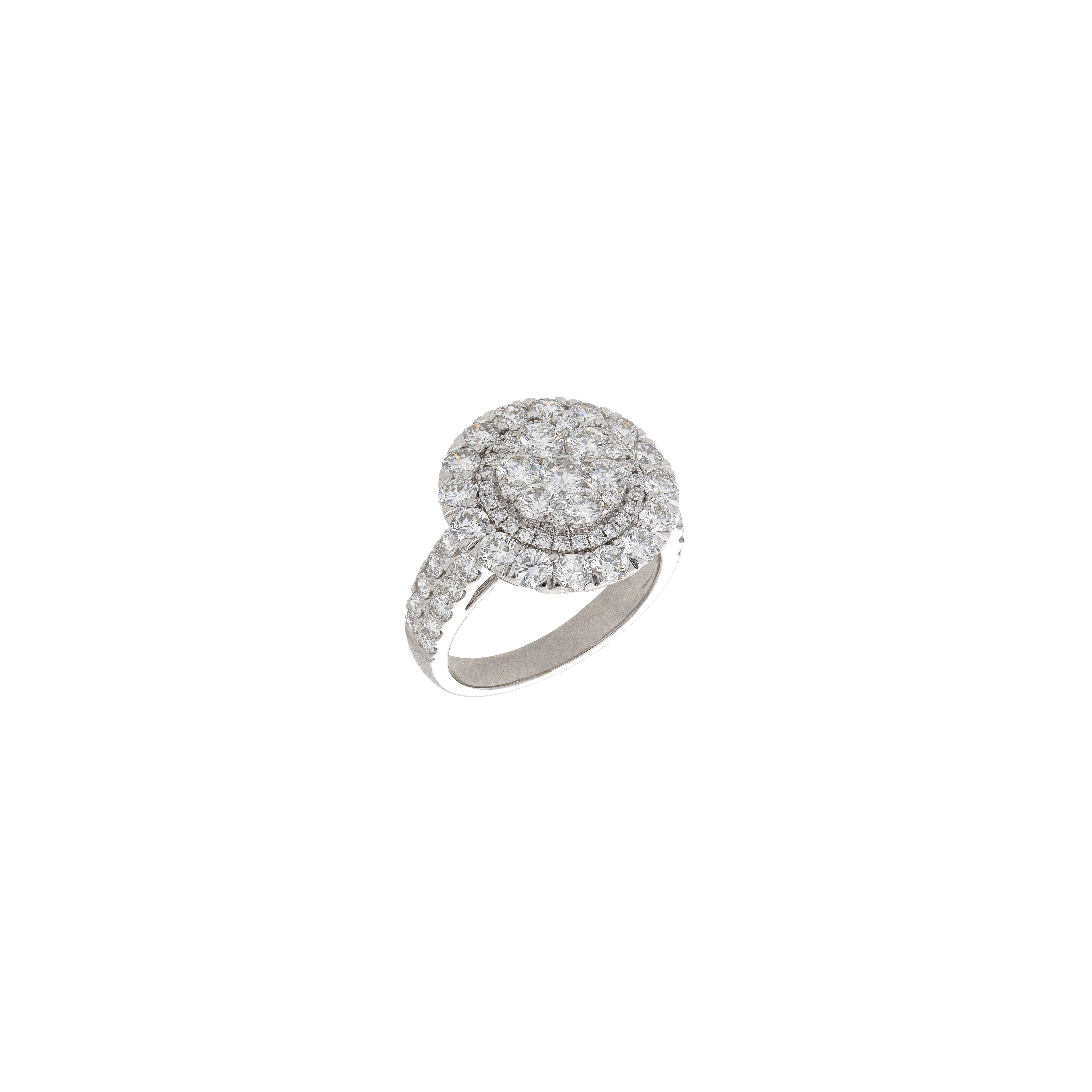 Bartorelli Italian Jewels | ANELLO IN ORO BIANCO CON PAV&Eacute; DI DIAMANTI - 1AN0271582/2 (1)