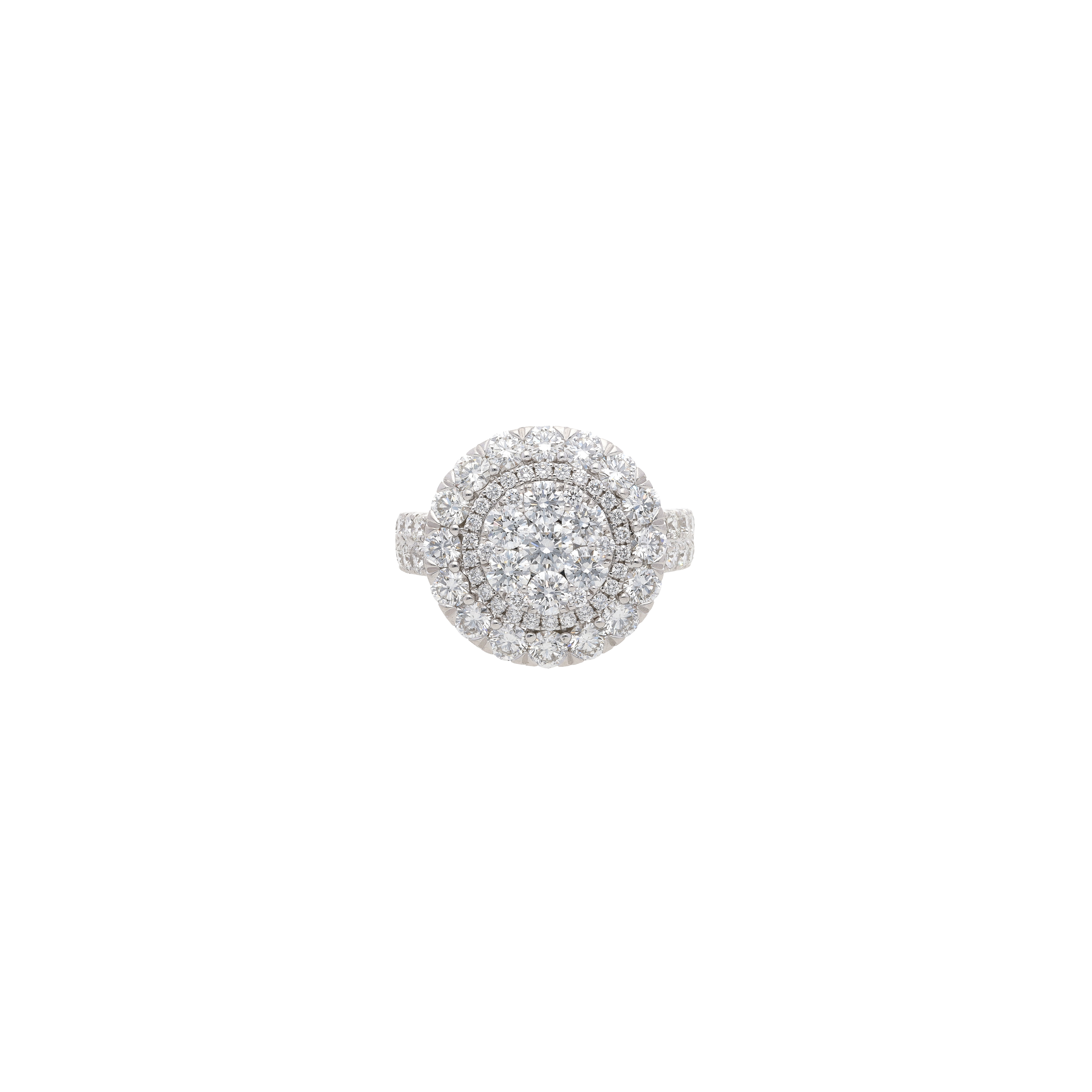 Bartorelli Italian Jewels | ANELLO IN ORO BIANCO CON PAV&Eacute; DI DIAMANTI - 1AN0271582/2 (2)