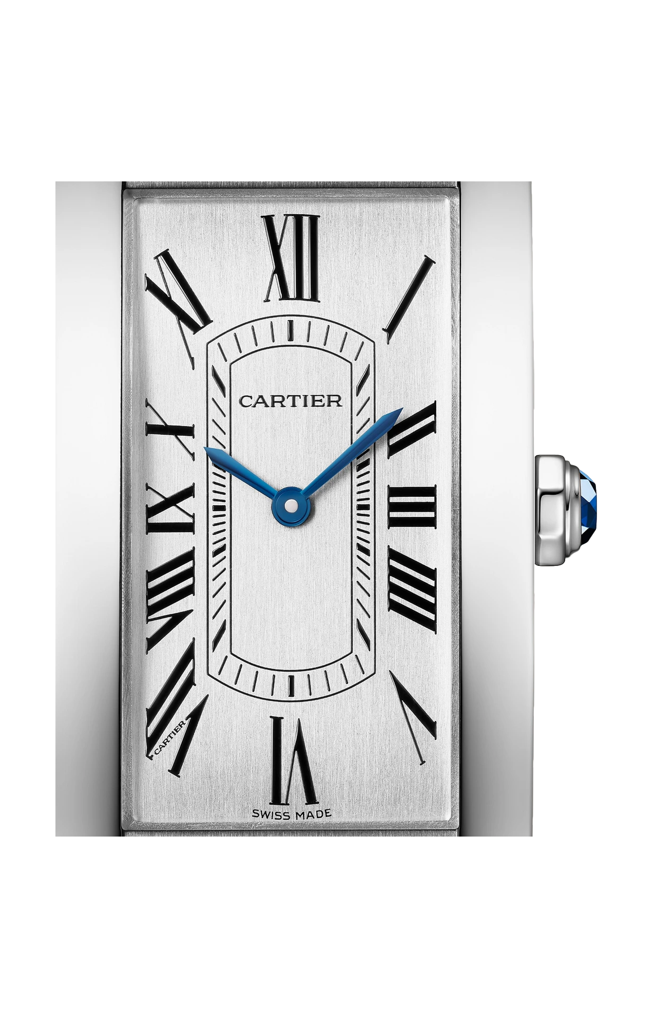 Cartier | TANK AM&Eacute;RICAINE, MODELLO GRANDE, ACCIAIO, AUTOMATICO - WSTA0083 (2)