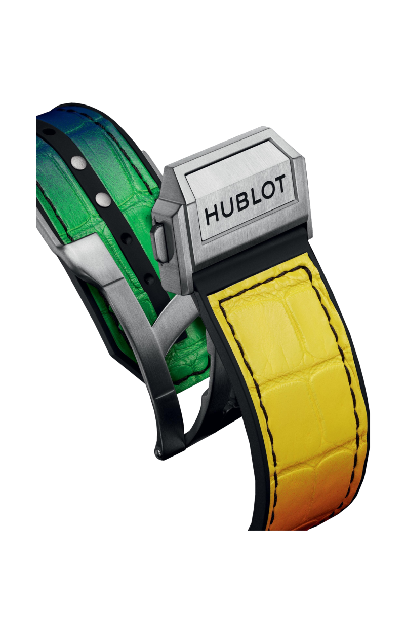 Hublot | SQUARE BANG UNICO TITANIUM RAINBOW 42 MM - 821.NX.0117.LR.0999 (3)