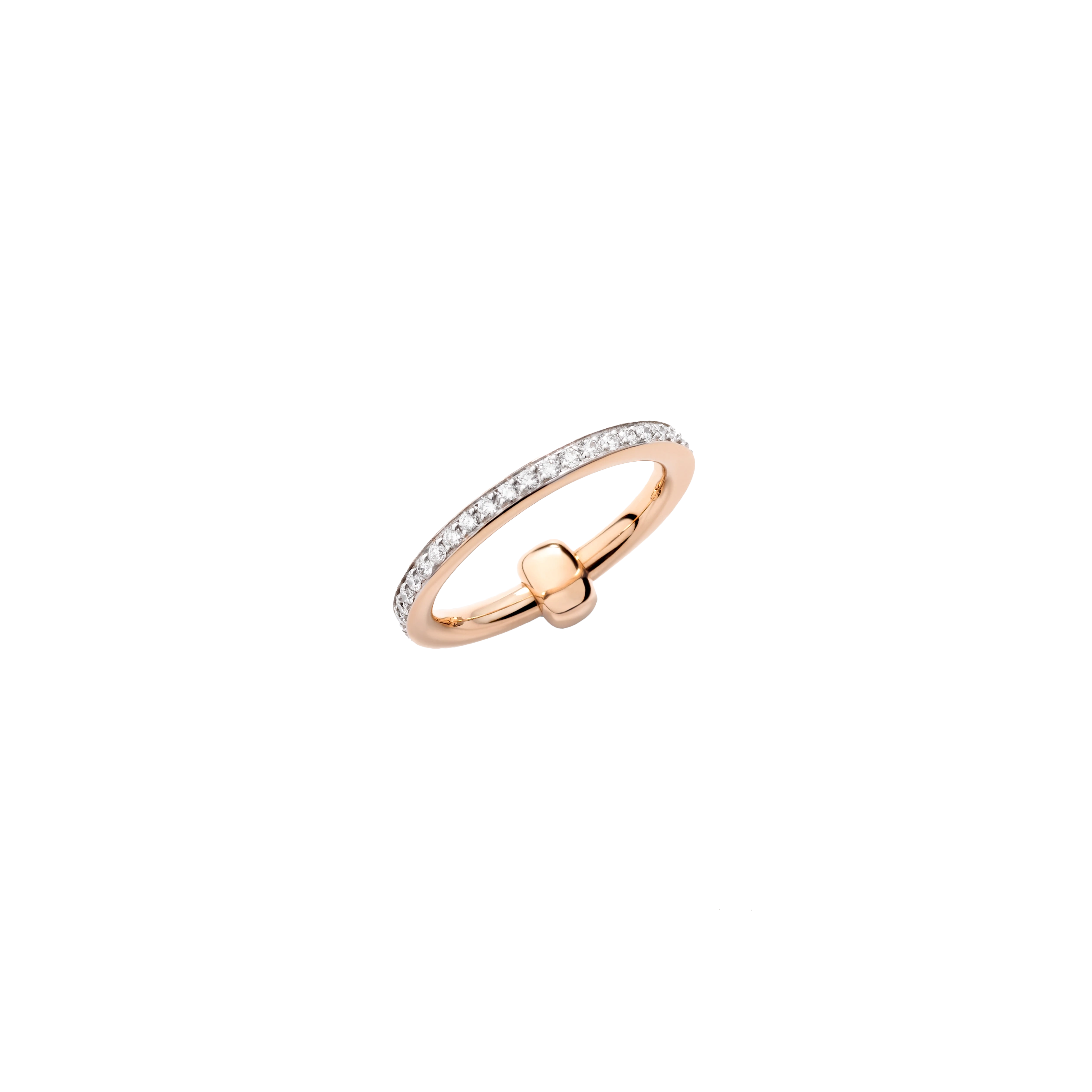 Pomellato | ANELLO POMELLATO TOGETHER IN ORO ROSA E DIAMANTI - PAC4015O7WHRDB000 (1)