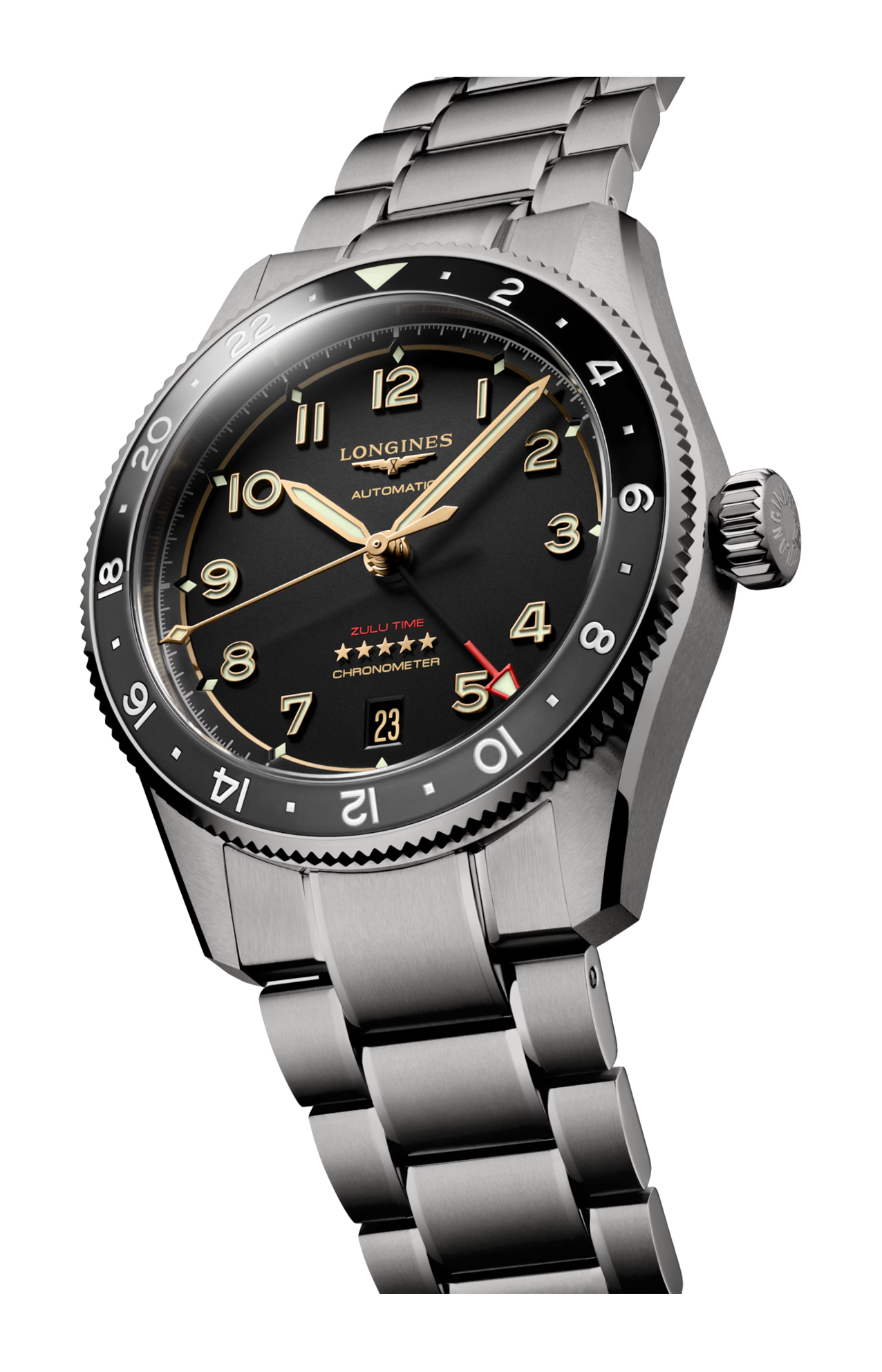 Longines | LONGINES SPIRIT ZULU TIME TITANIUM - L3.802.1.53.6 (3)