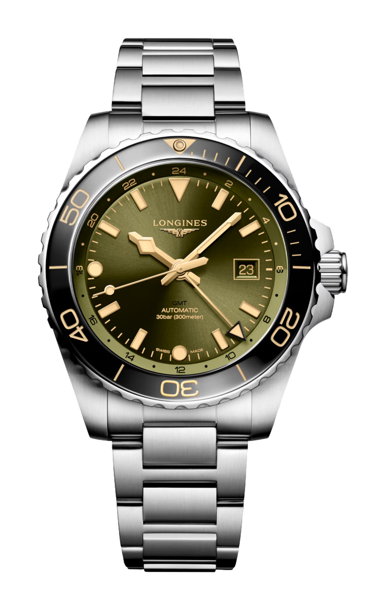 Longines | HYDROCONQUEST GMT 43 MM - L3.890.4.06.6 (1)