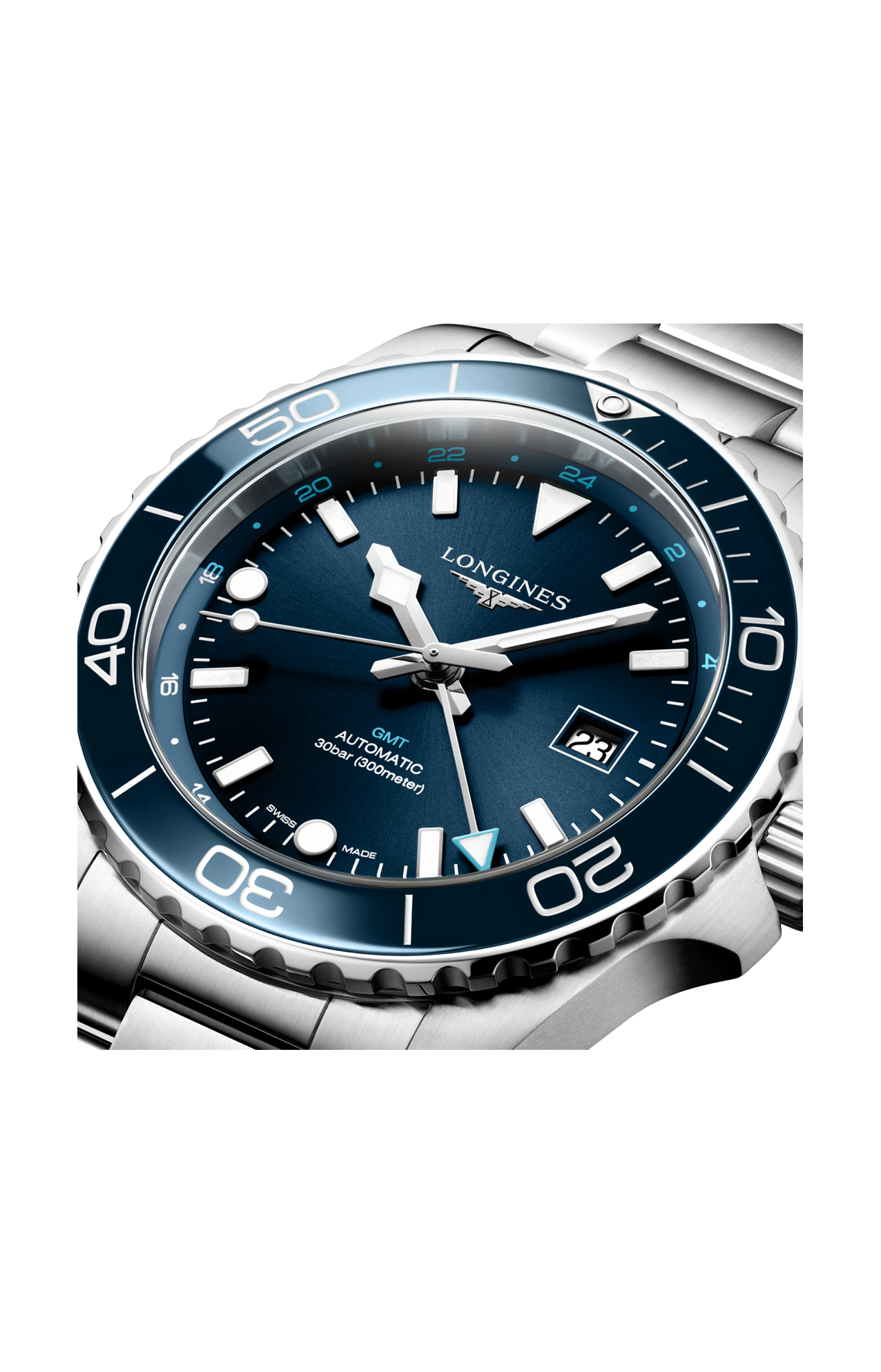 Longines | HYDROCONQUEST GMT 43 MM - L3.890.4.96.6 (3)