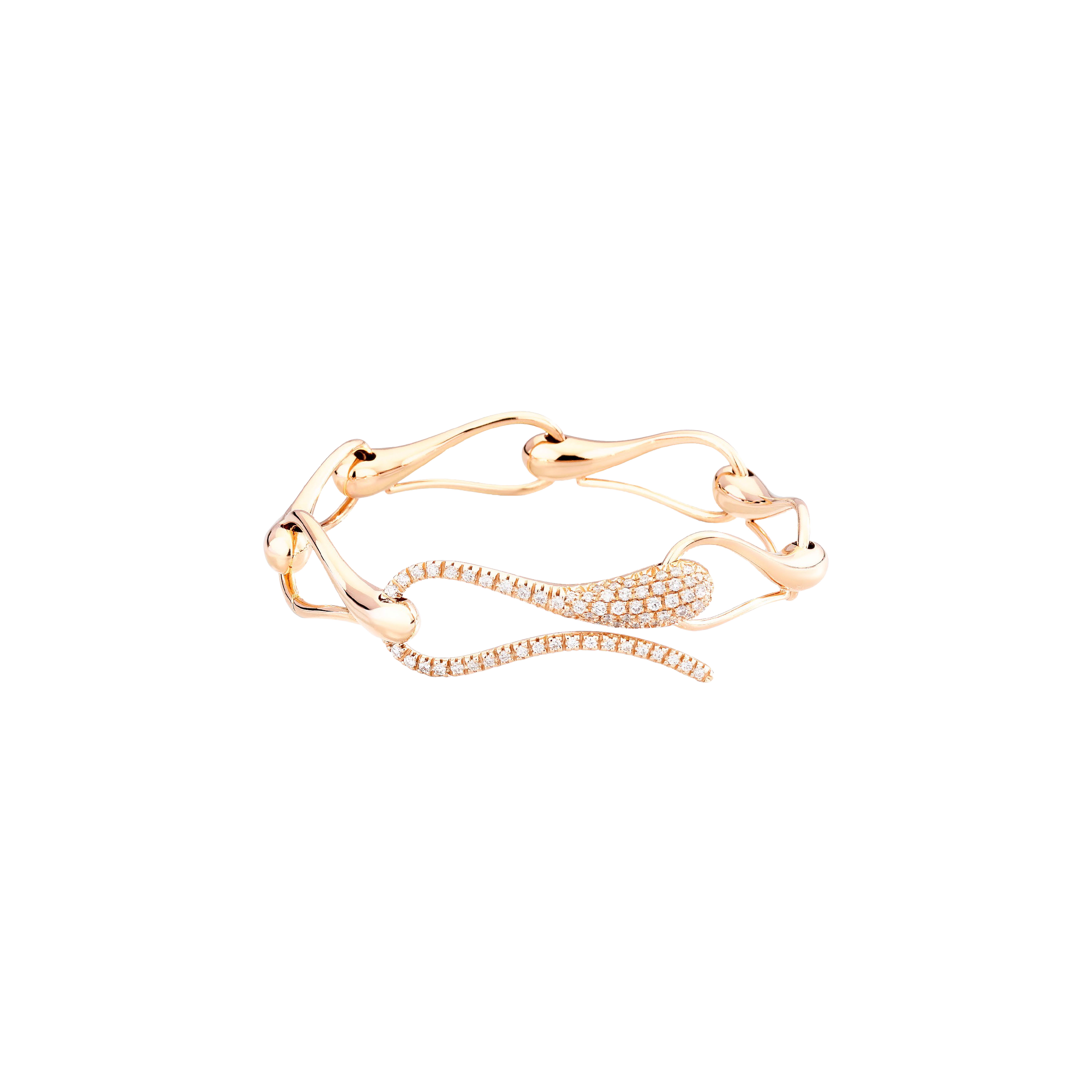 Dada Arrigoni | BRACCIALE ELIKA IN ORO ROSA E DIAMANTI - DEK01BRRRDI (1)