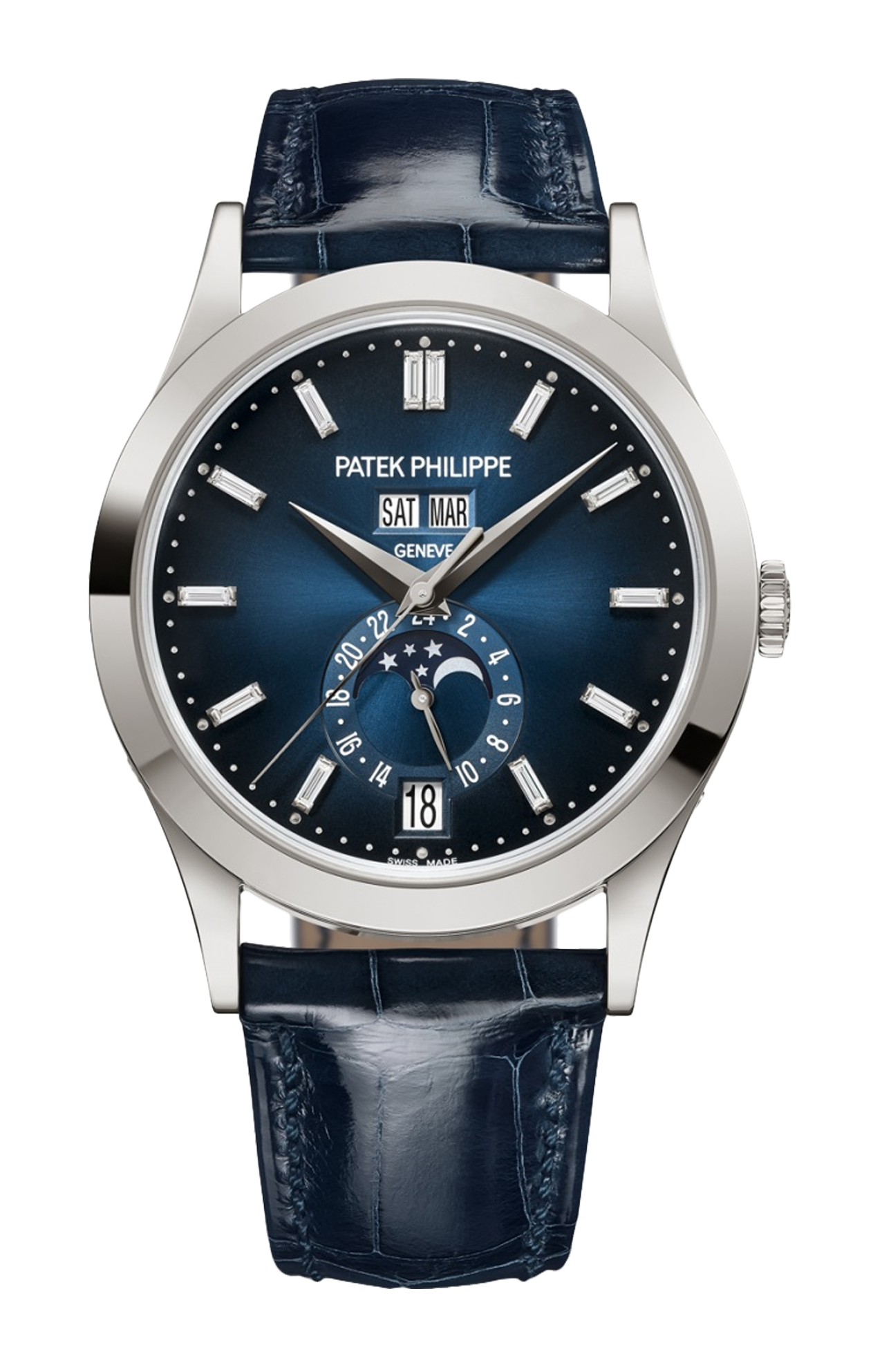 Patek Philippe | COMPLICAZIONI CALENDARIO ANNUALE, FASI LUNARI, CARICA AUTOMATICA - 5396G-017 (1)