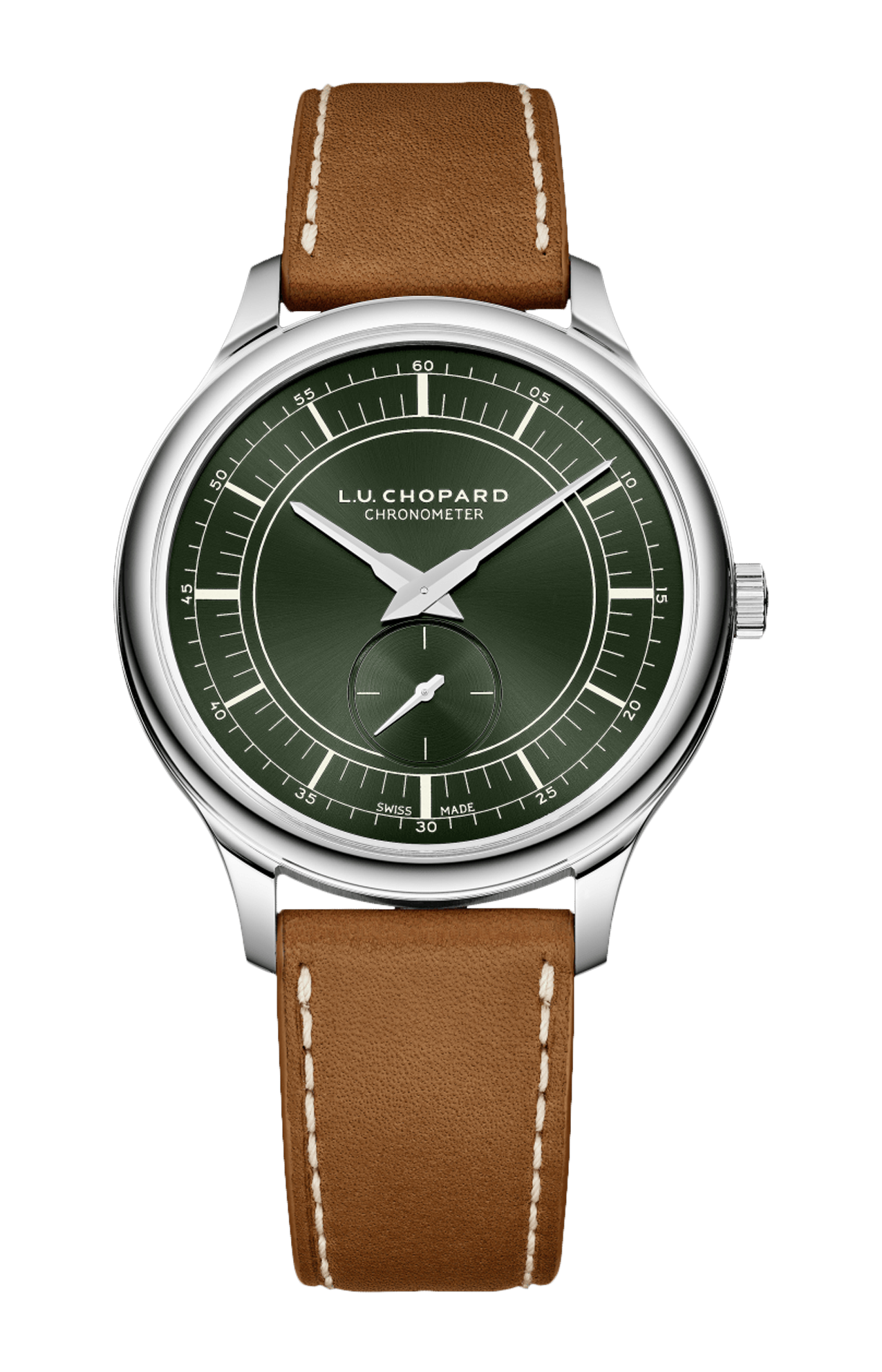 Chopard | L.U.C XPS VERDE FORESTA 40 MM, AUTOMATICO,  LUCENT STEEL&trade; - 168629 (1)