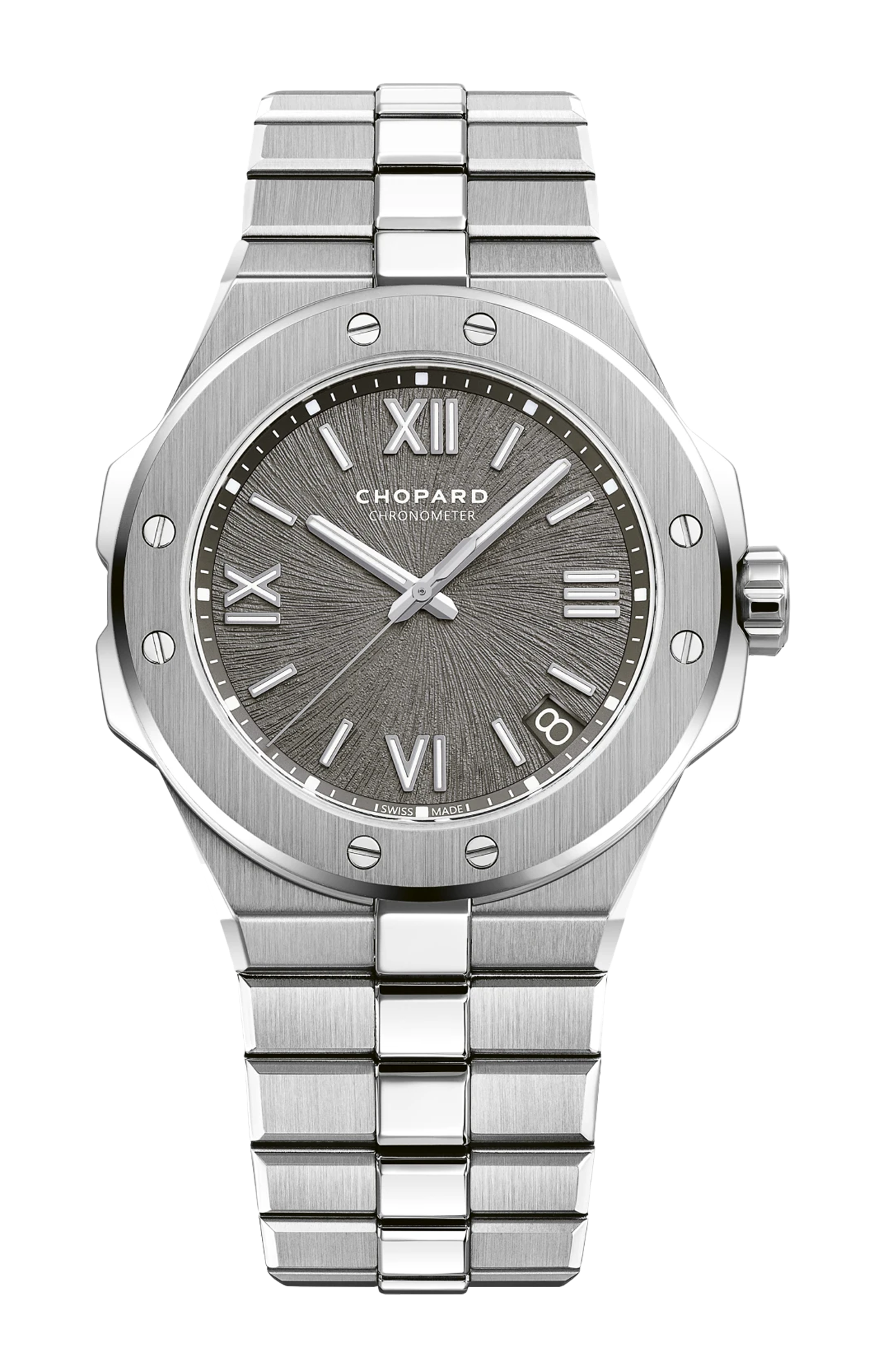 Chopard | ALPINE EAGLE LARGE 41 MM, CARICA AUTOMATICA, CHOPARD LUCENT STEEL A223 - 298600-3002 (1)