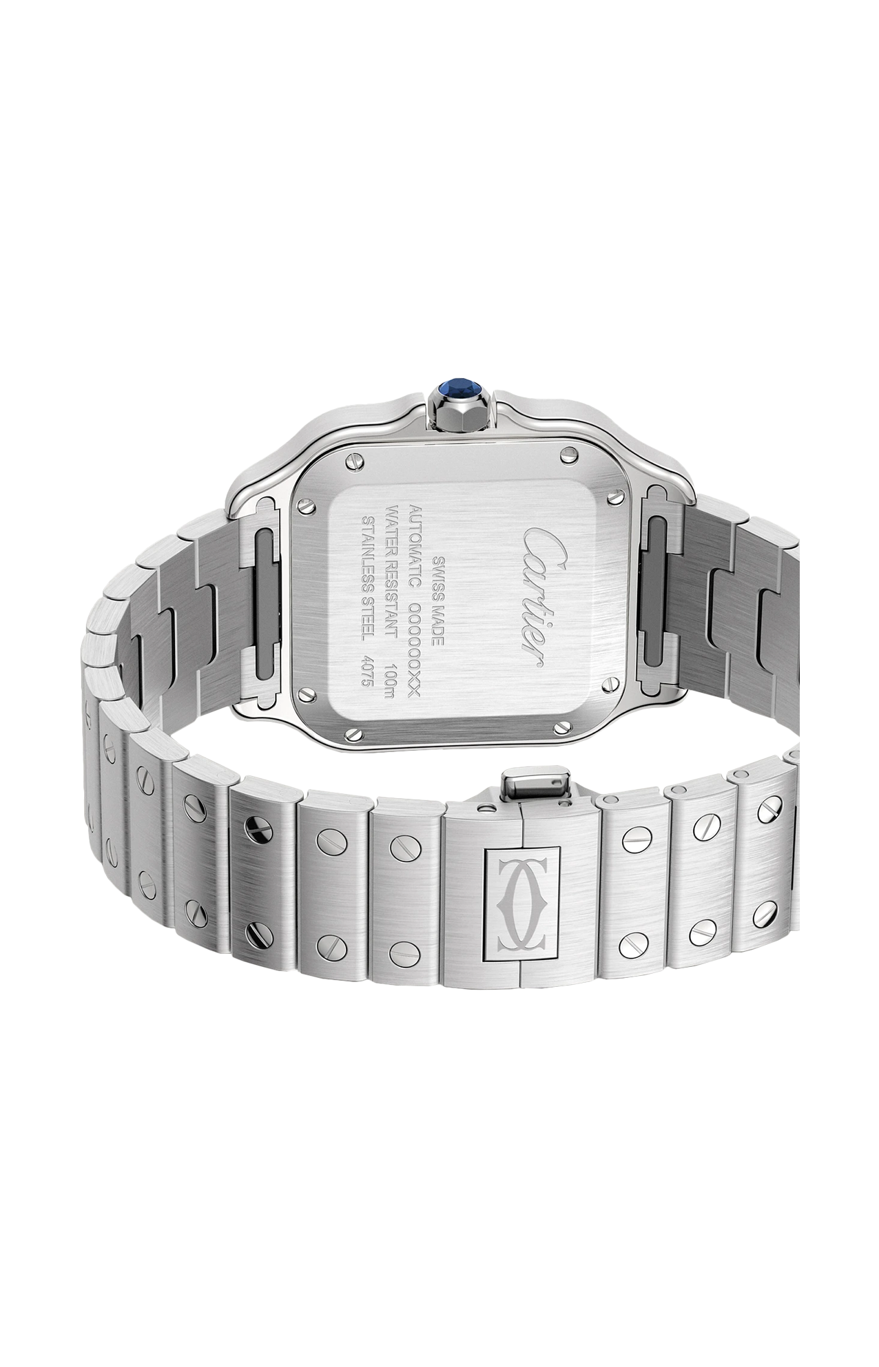 Cartier | SANTOS DE CARTIER, MODELLO MEDIO, ACCIAIO, AUTOMATICO - WSSA0065 (3)