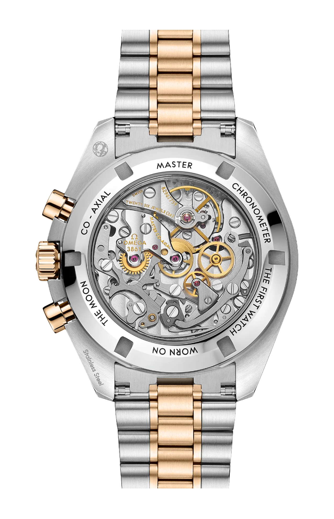 Omega | SPEEDMASTER MOONWATCH PROFESSIONAL 42 MM, ACCIAIO-ORO MOONSHINE&trade; SU ACCIAIO-ORO MOONSHINE&trade; - 310.20.42.50.02.001 (2)