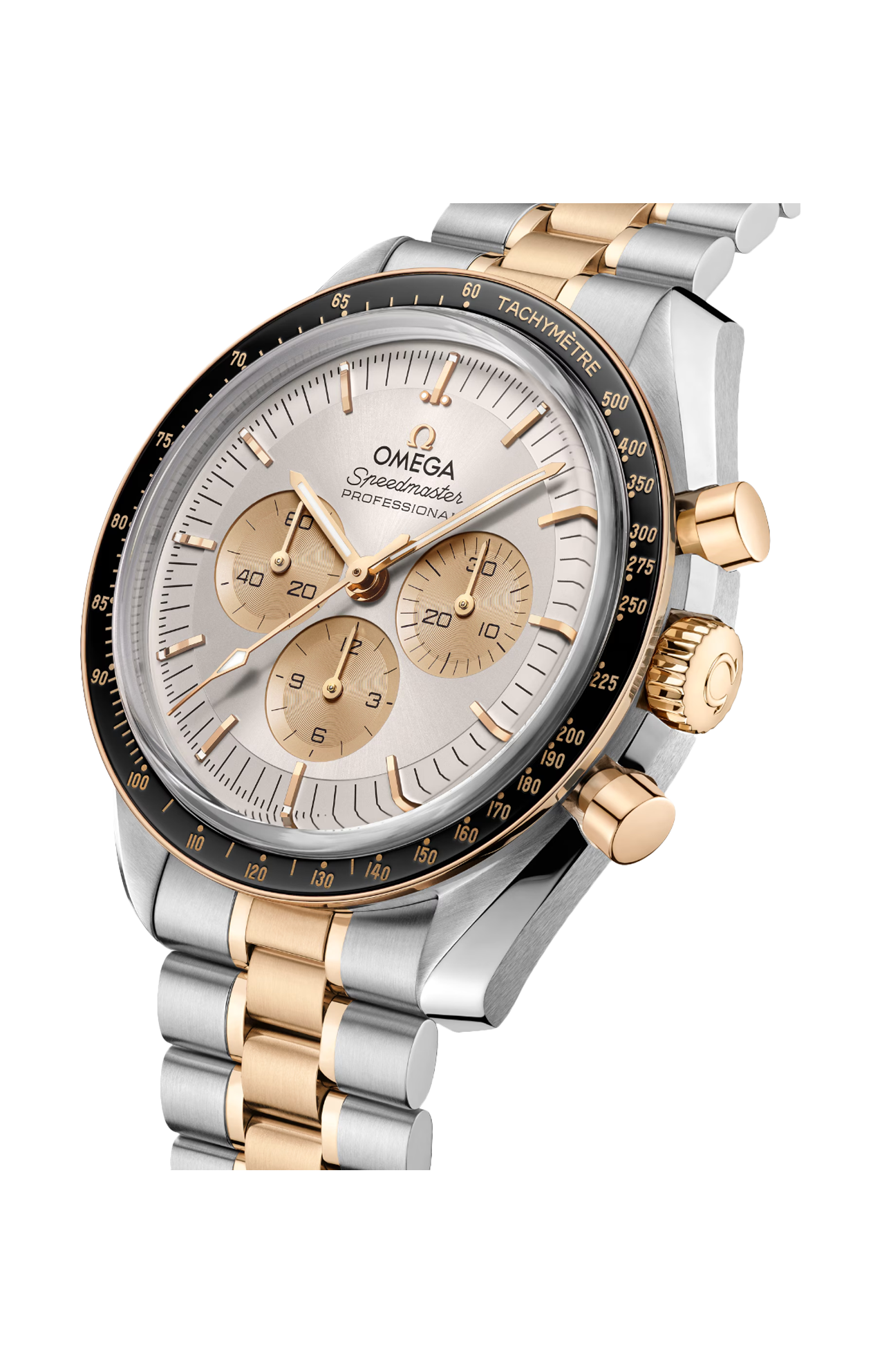 Omega | SPEEDMASTER MOONWATCH PROFESSIONAL 42 MM, ACCIAIO-ORO MOONSHINE&trade; SU ACCIAIO-ORO MOONSHINE&trade; - 310.20.42.50.02.001 (3)