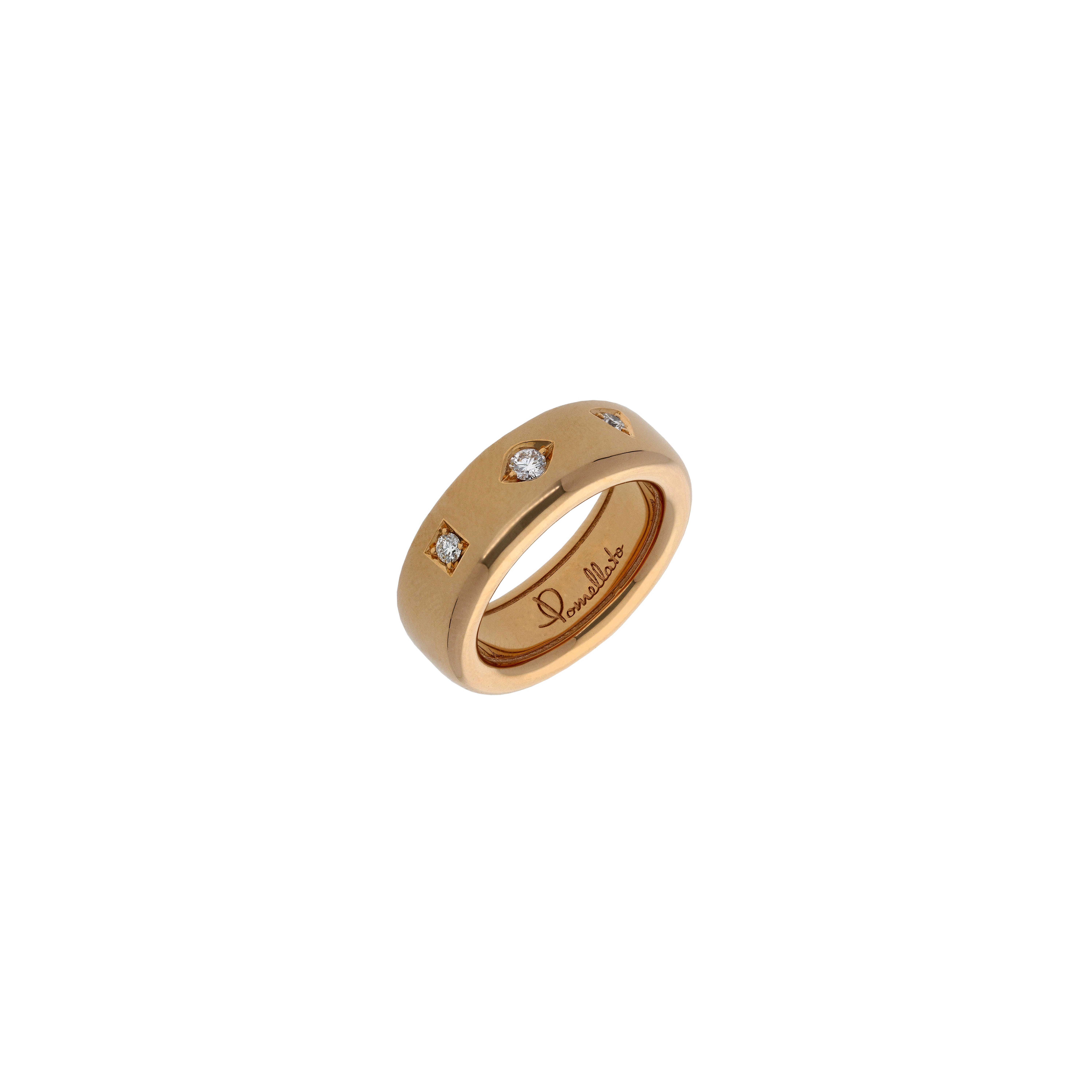 Pomellato | ANELLO ICONICA SLIM IN ORO ROSA E DIAMANTI - PAC4006O7000DB000 (1)