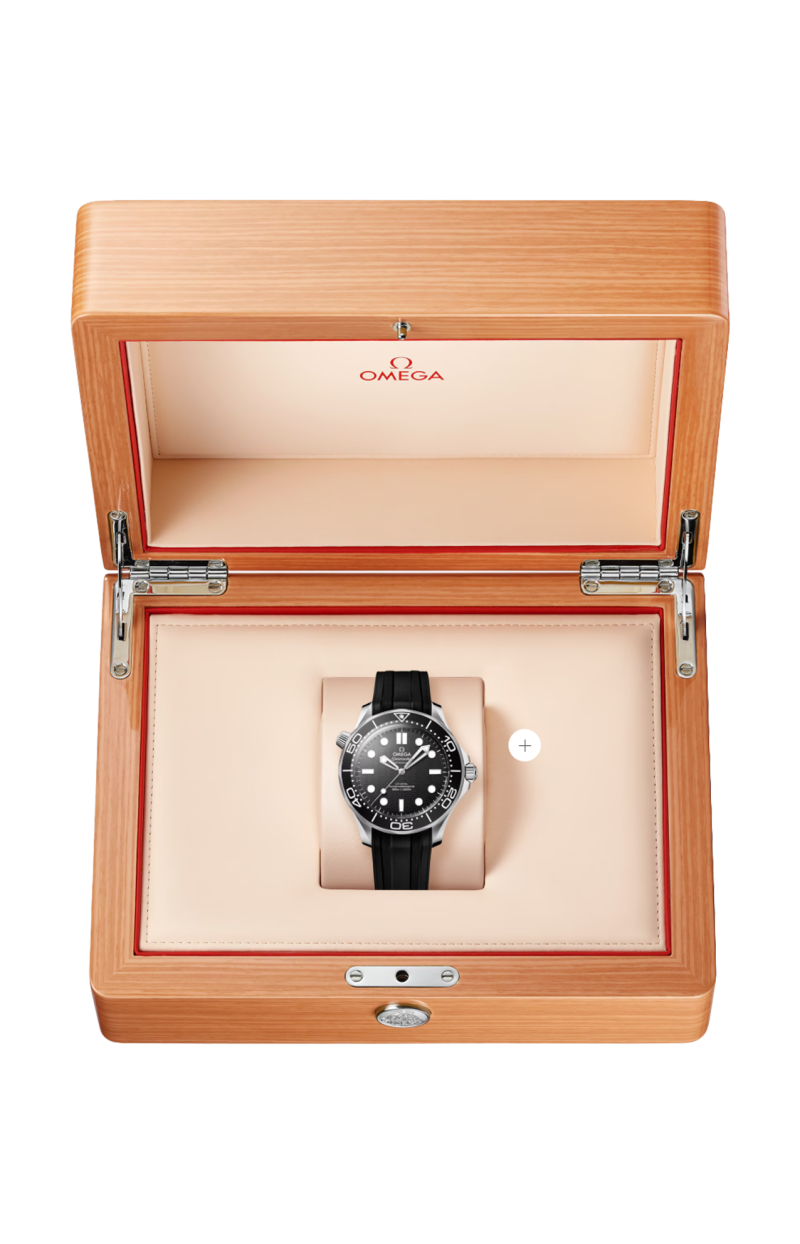 Omega | SEAMASTER DIVER 300M 42 MM, ACCIAIO SU CAUCCI&Ugrave; - 210.32.42.20.01.003 (4)