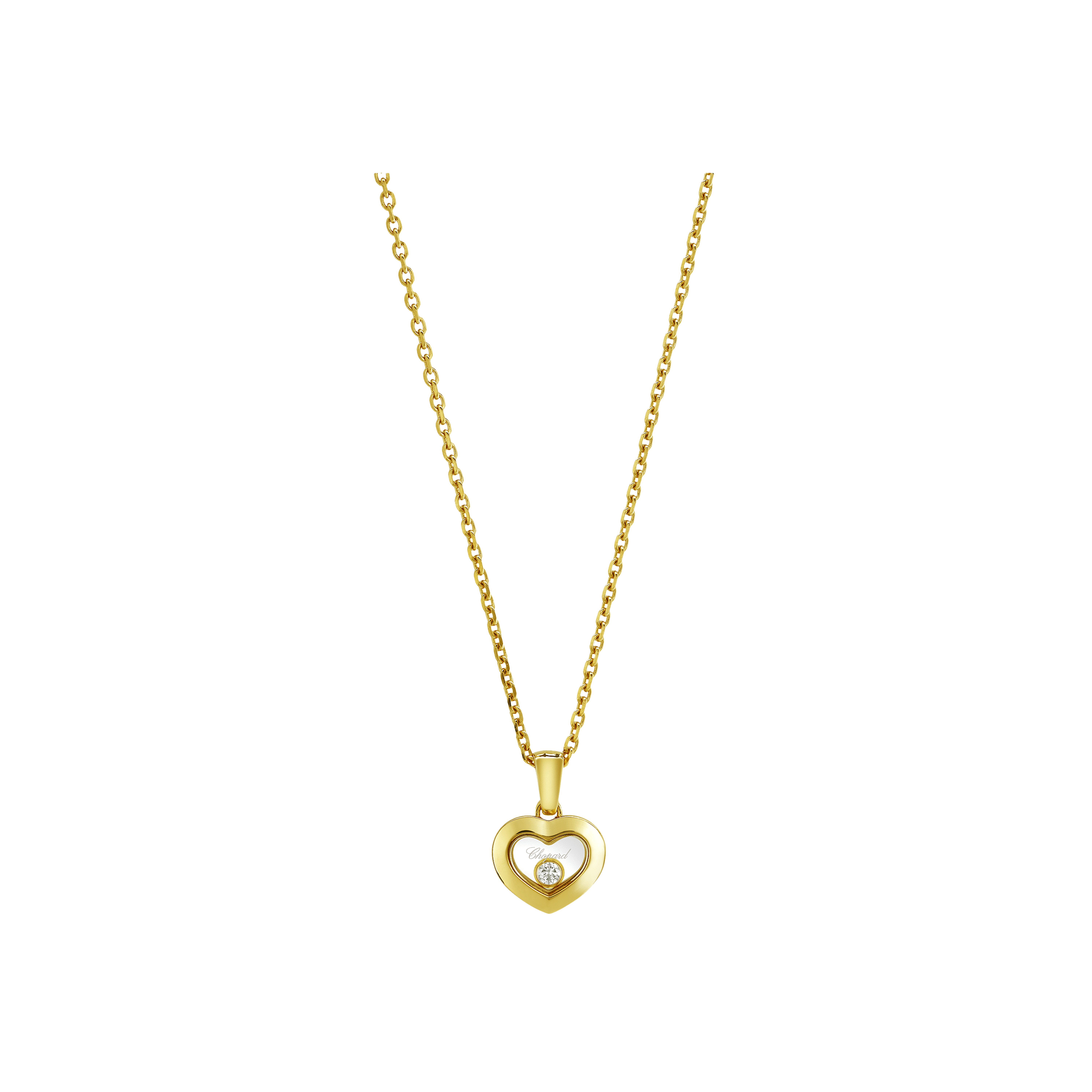 Chopard | CHOPARD - COLLANA HAPPY DIAMONDS ICONS ORO GIALLO ETICO, DIAMANTE - 79A054 (1)