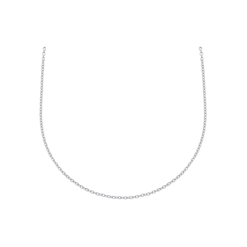 Bartorelli Italian Jewels | CATENA ROLO' IN ORO BIANCO - MRB030BB40 (1)