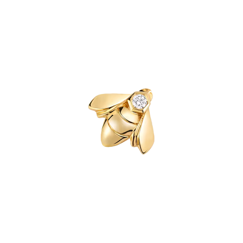 Chaumet | CHAUMET - ORECCHINO SINGOLO MINI BEE DE CHAUMET IN ORO GIALLO E DIAMANTE - 085824 (1)