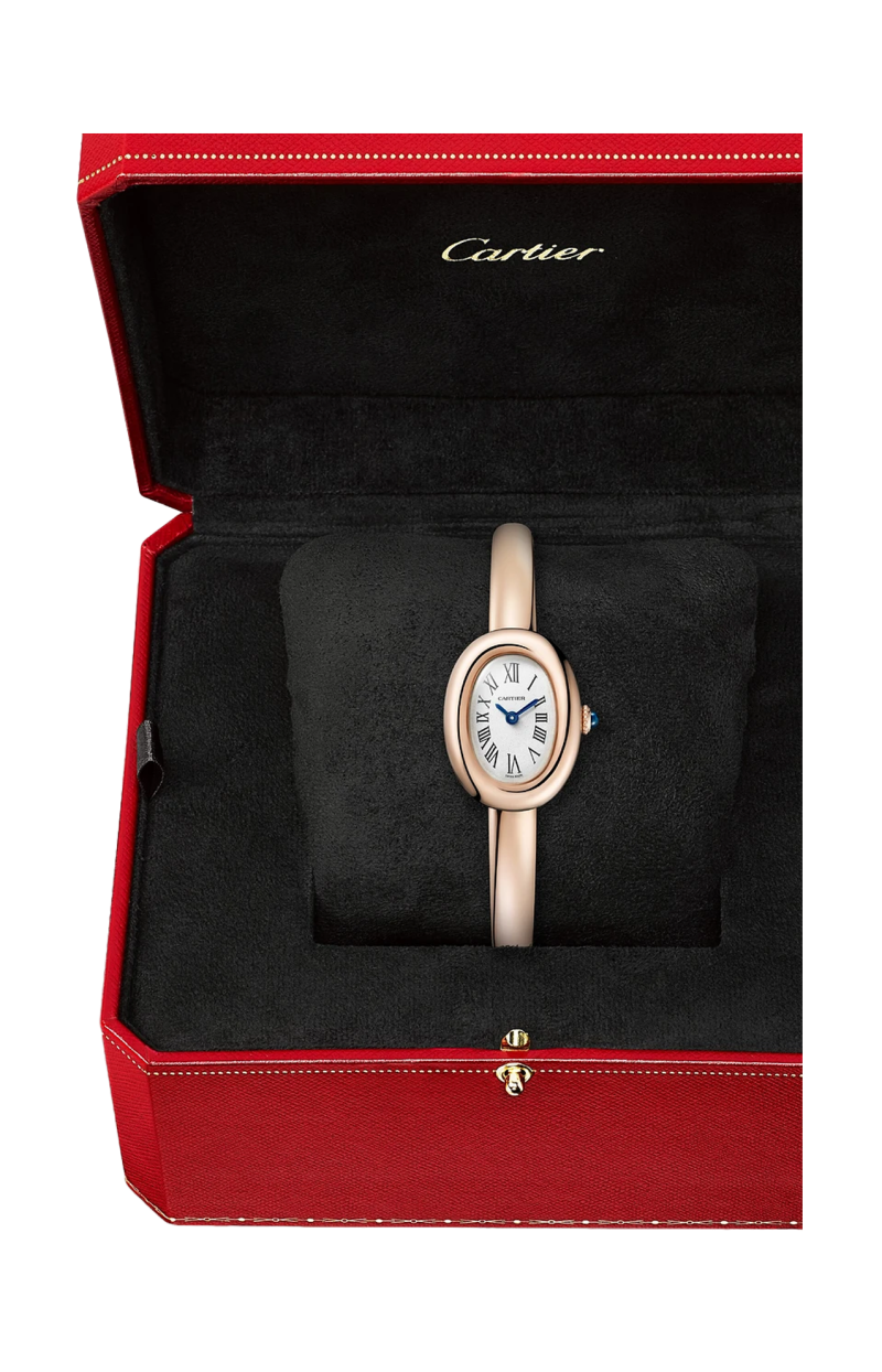 Cartier | BAIGNOIRE 1920 MODELLO MINI, ORO ROSA, MISURA 17, QUARZO - WGBA0082 (6)