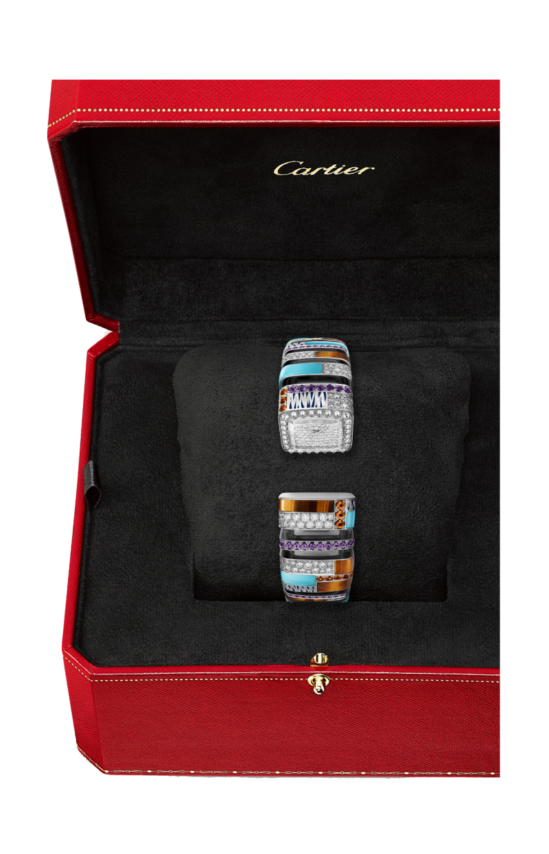 Cartier | REFLECTION DE CARTIER, ORO BIANCO, PIETRE PREZIOSE, QUARZO - WJMC0003 (6)
