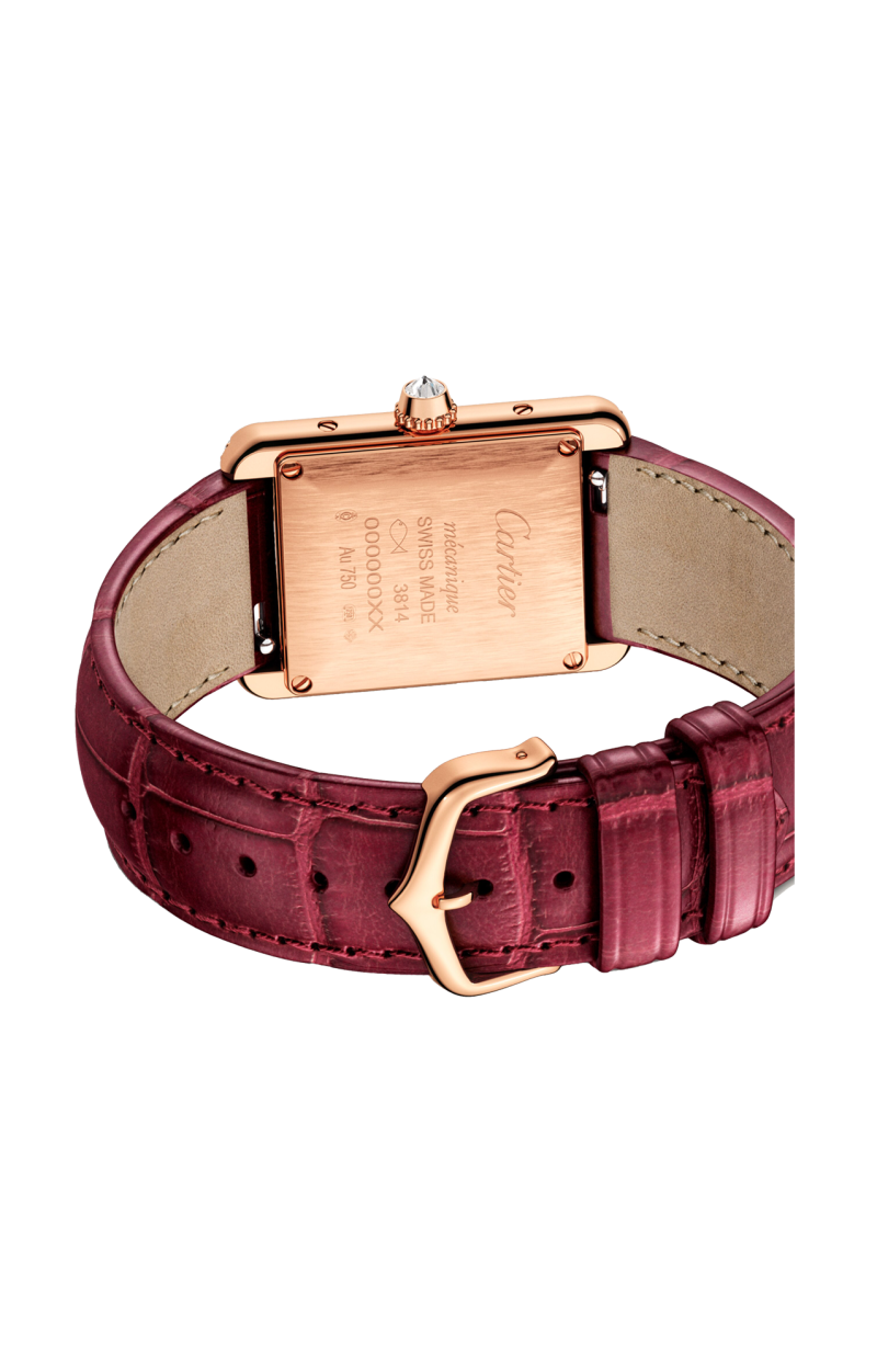 Cartier | TANK LOUIS CARTIER, MODELLO PICCOLO, ORO ROSA, DIAMANTI, MANUALE - WJTA0037 (4)