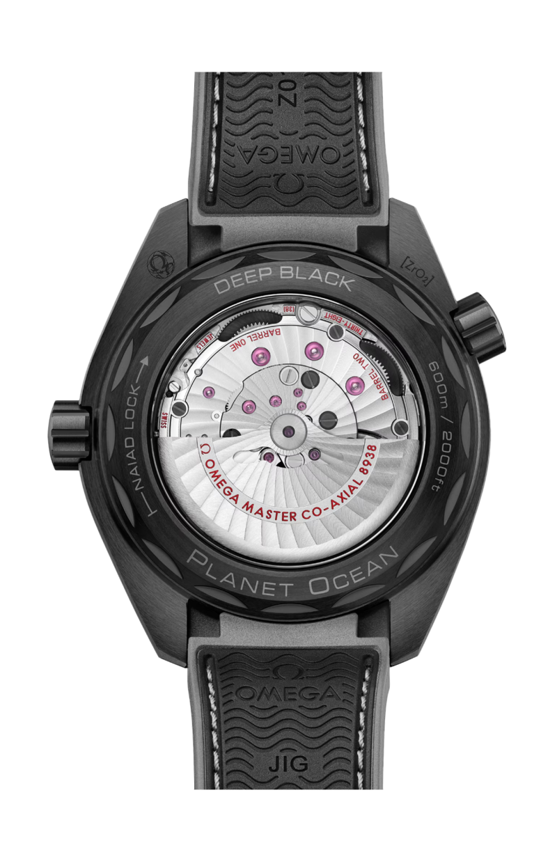 Omega | SEAMASTER PLANET OCEAN 600M 45,5 MM, CERAMICA NERA SU CAUCCI&Ugrave; - 215.92.46.22.01.007 (2)