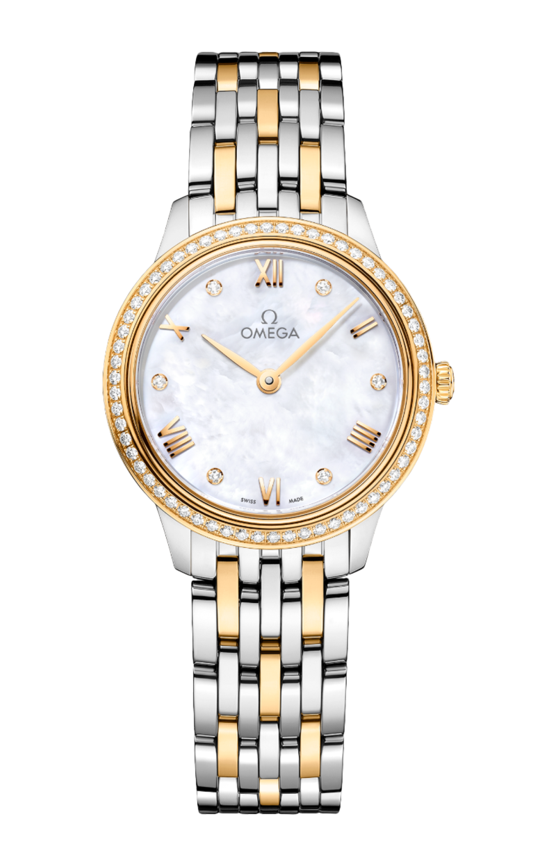 Omega | DE VILLE PRESTIGE 27,5 MM, ACCIAIO-ORO GIALLO SU ACCIAIO-ORO GIALLO - 434.25.28.60.55.001 (1)