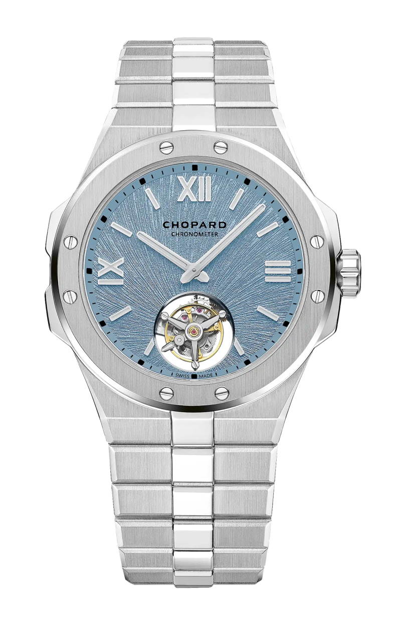 Chopard | ALPINE EAGLE FLYING TOURBILLON 41 MM, AUTOMATICO, LUCENT STEEL&trade; - 298616 (1)