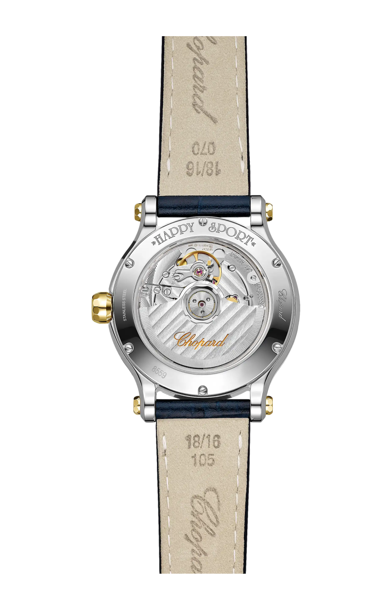 Chopard | HAPPY SPORT 36 MM, ORO GIALLO ETICO, LUCENT STEEL&trade;, DIAMANTI - 278559 (2)