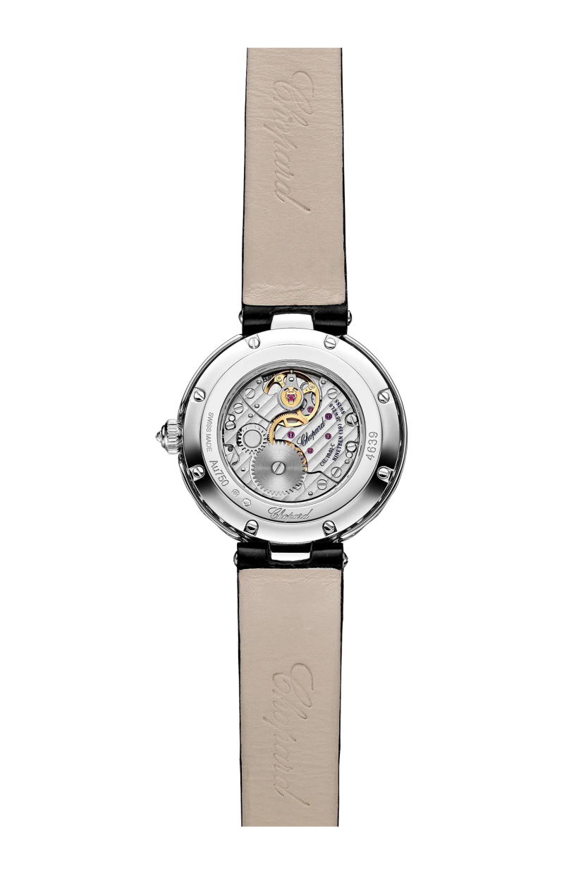 Chopard | L'HEURE DU DIAMANT ROUND 26 MM, MANUALE, ORO ETICO BIANCO, DIAMANTI - 13A178 (2)