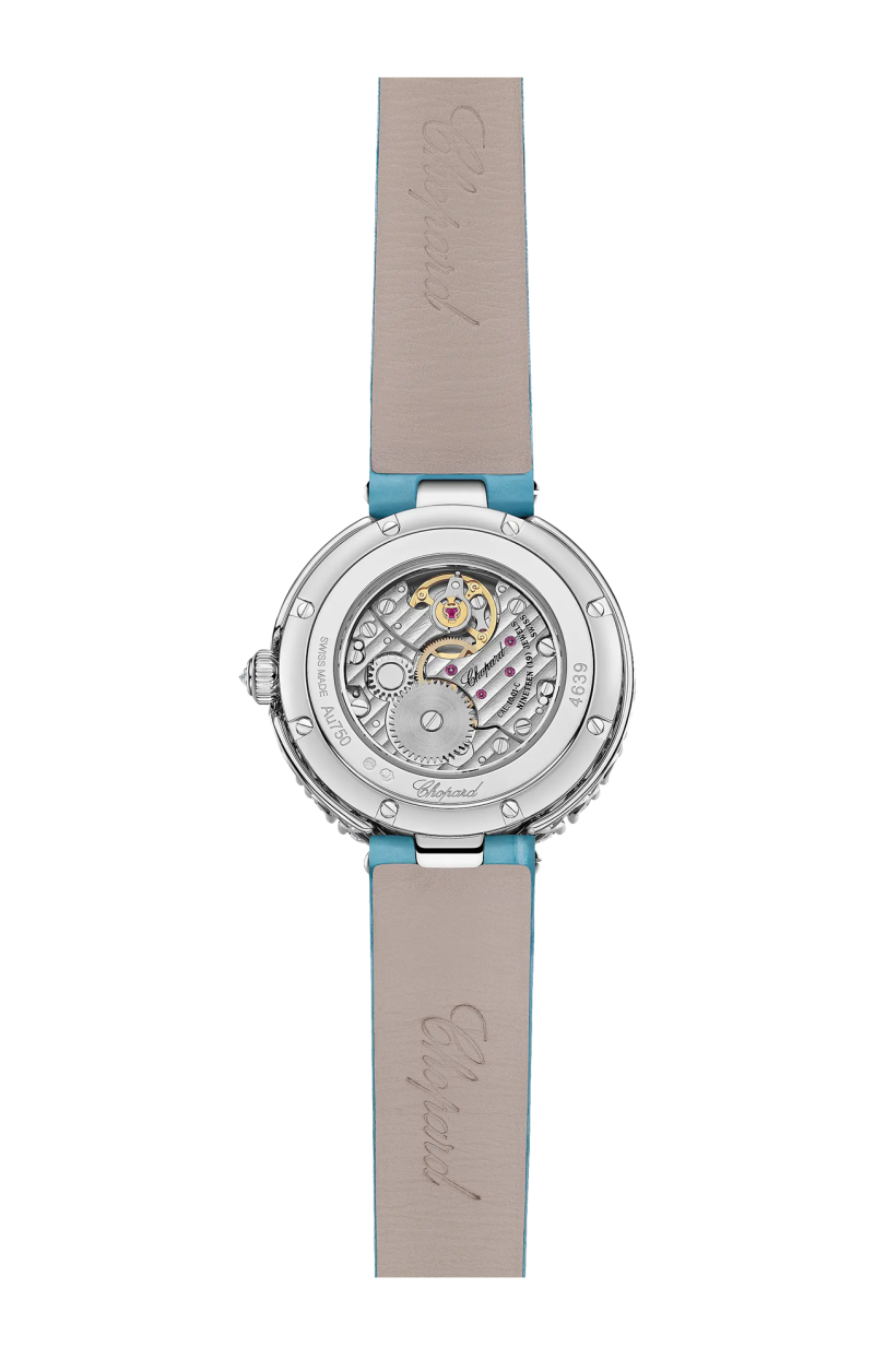 Chopard | L'HEURE DU DIAMANT ROUND 26 MM, MANUALE, ORO ETICO BIANCO, DIAMANTI - 13A178 (2)