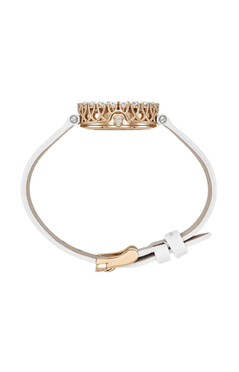 Chopard | L'HEURE DU DIAMANT ROUND 26 MM, MANUALE, ORO ETICO ROSA, DIAMANTI - 13A178 (3)