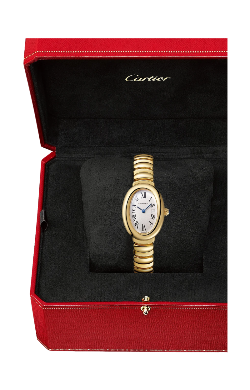 Cartier | BAIGNOIRE MODELLO PICCOLO, ORO GIALLO, QUARZO - WGBA0043 (5)