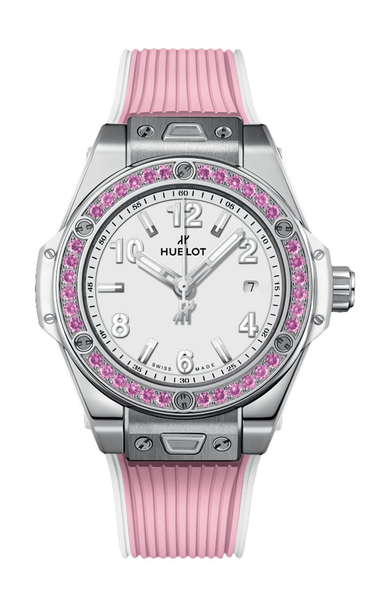 Hublot | BIG BANG ONE CLICK JOYFUL STEEL PINK 33 MM - 485.SP.2210.RX.1233 (1)