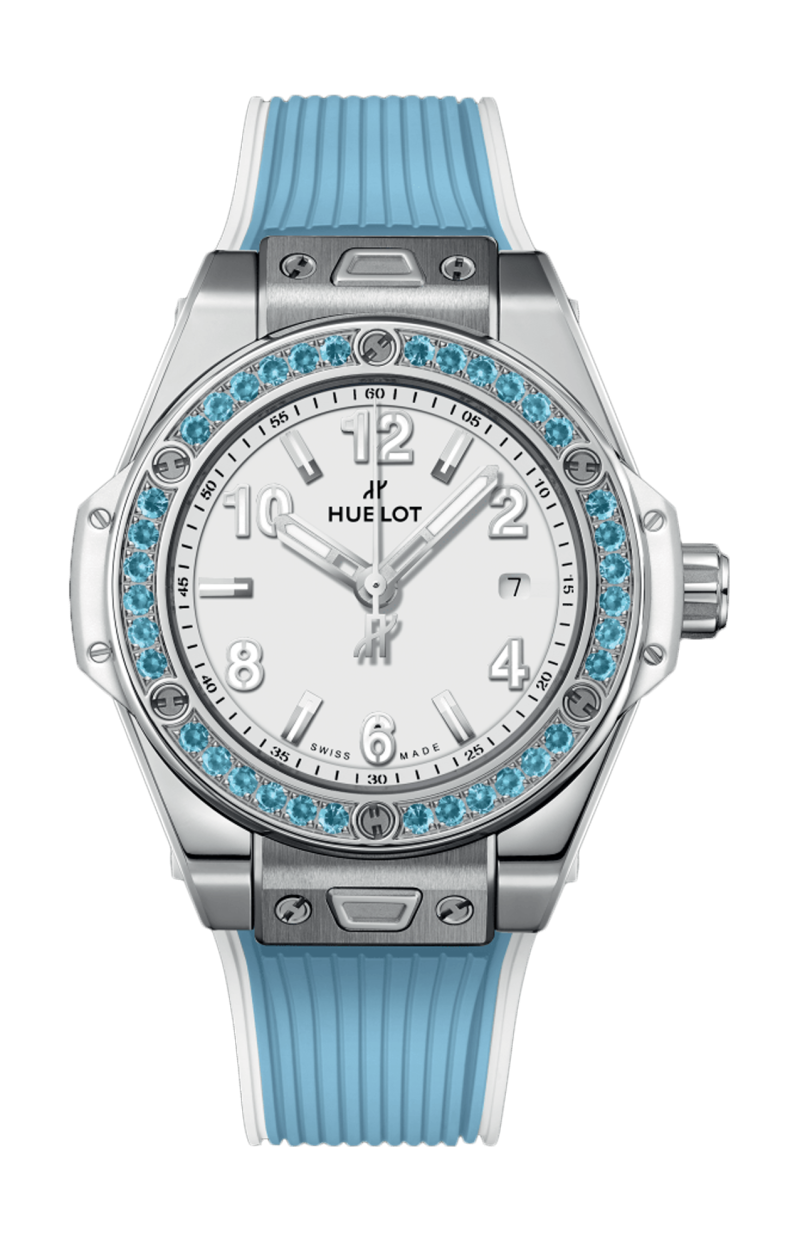 Hublot | BIG BANG ONE CLICK JOYFUL STEEL SKY BLUE 33 MM - 485.SL.2210.RX.1207 (1)