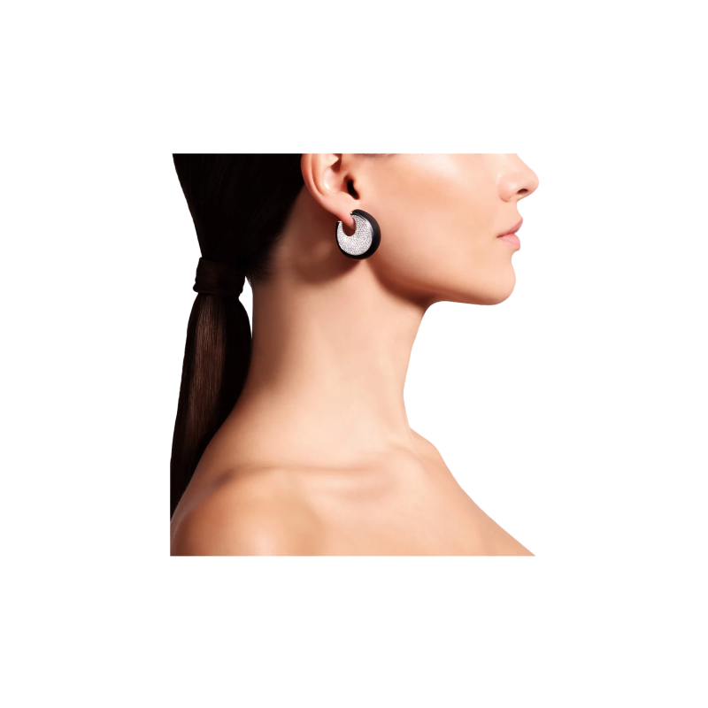 Vhernier | ORECCHINI PIROUETTE IN ORO BIANCO, GIAIETTO E DIAMANTI - PG0623B0630 (2)