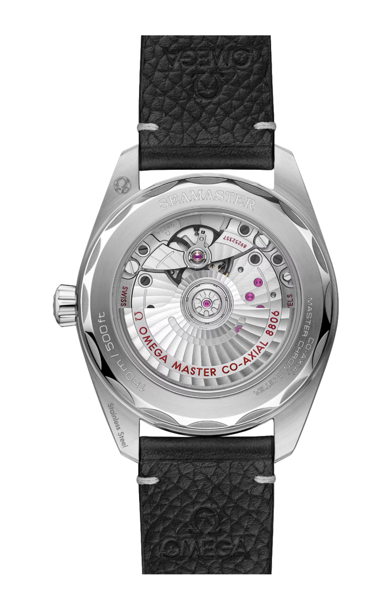 Omega | SEAMASTER RAILMASTER 38 MM, ACCIAIO SU PELLE - 235.12.38.20.06.001 (2)