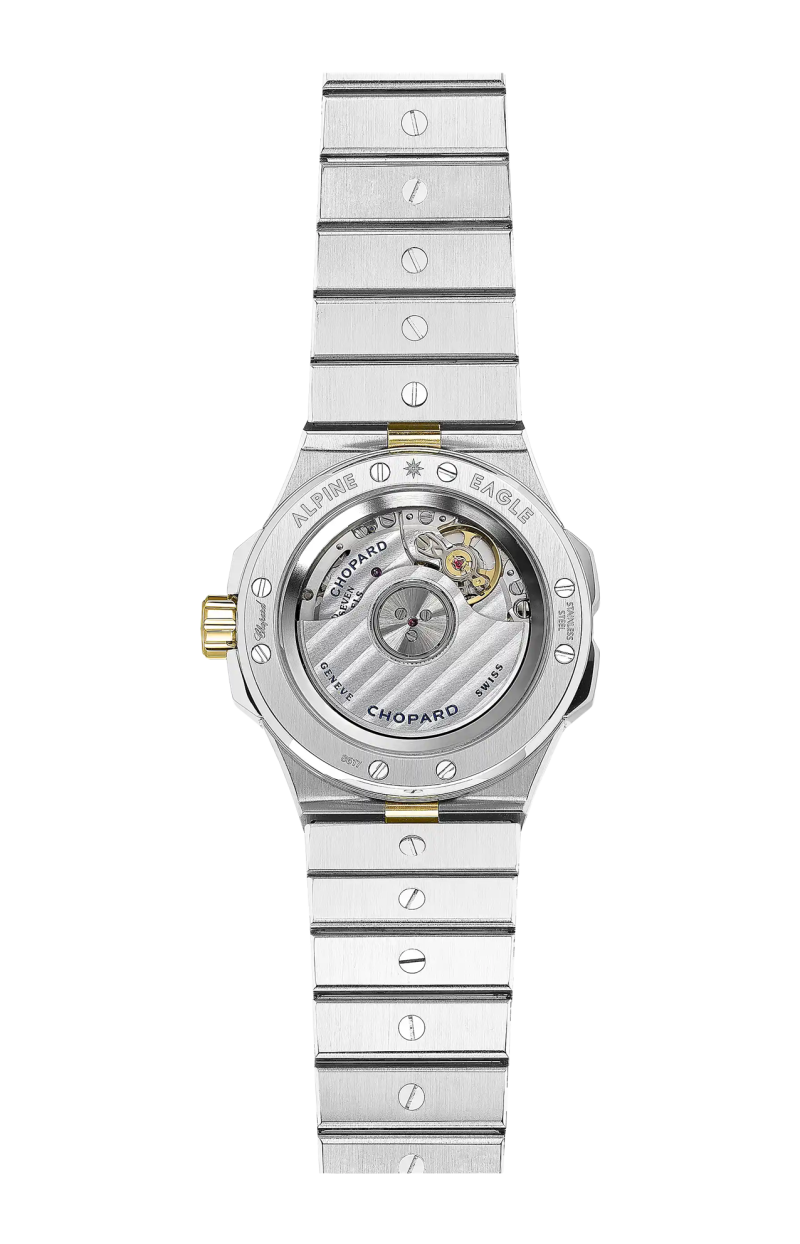 Chopard | ALPINE EAGLE 33 MM, AUTOMATICO, ORO GIALLO ETICO, LUCENT STEEL&trade;, DIAMANTI - 298617 (2)