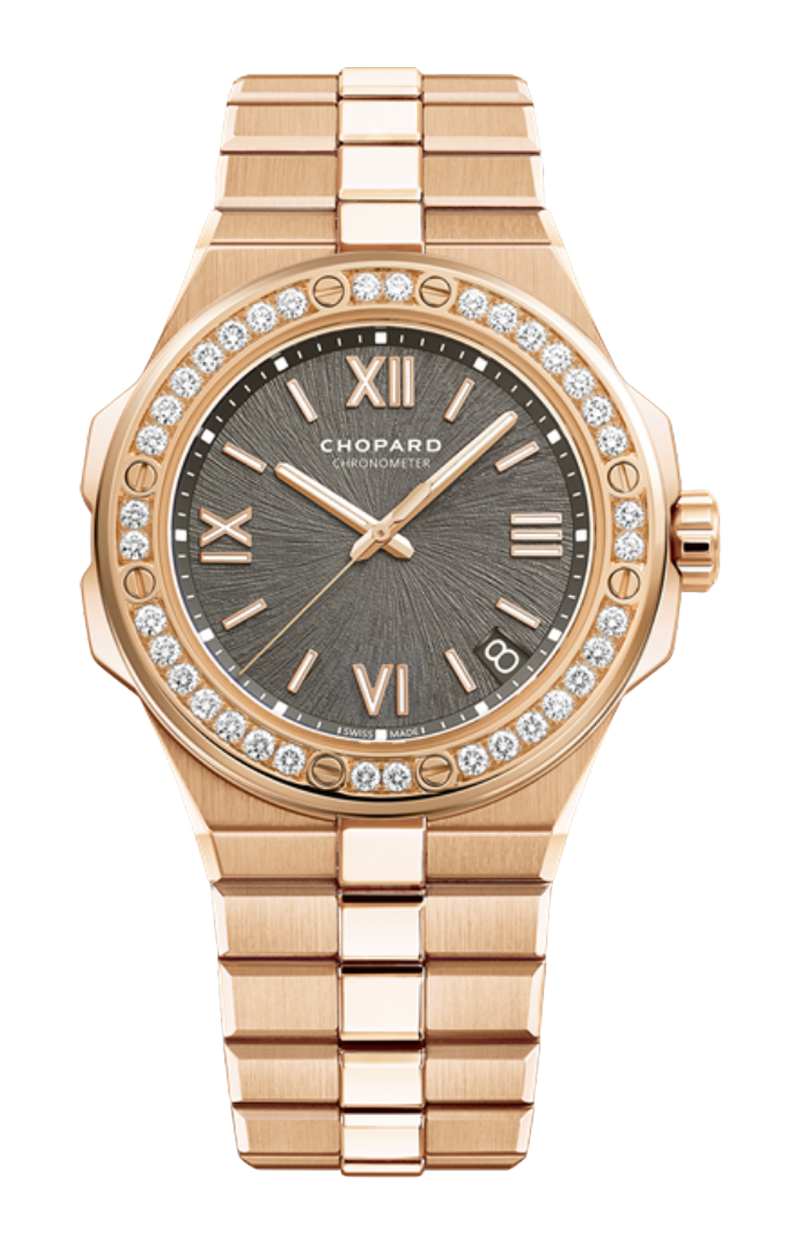Chopard | ALPINE EAGLE 41 MM, AUTOMATICO, ORO ROSA ETICO, DIAMANTI - 295363 (1)