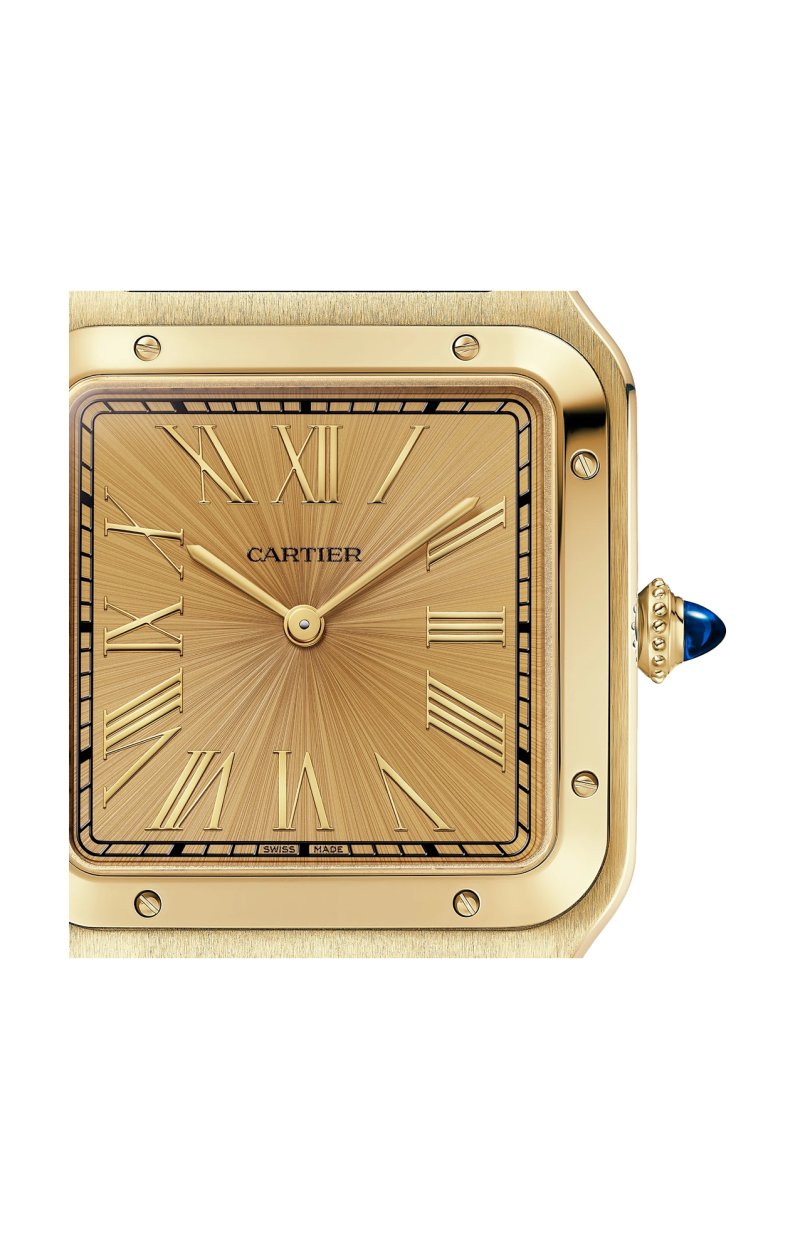 Cartier | SANTOS-DUMONT MODELLO EXTRA-LARGE, ORO GIALLO, MANUALE - LIMITED EDITION - WGSA0111 (3)