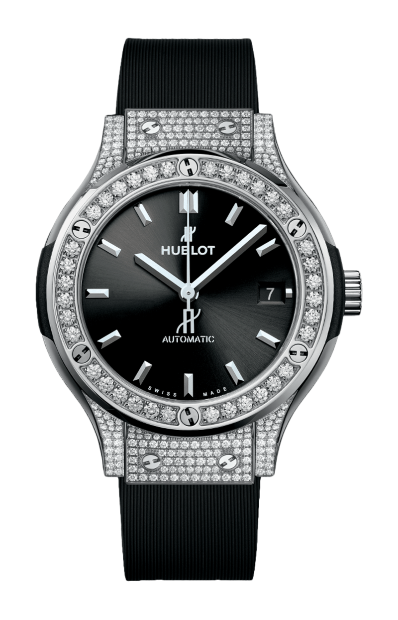 Hublot | CLASSIC FUSION TITANIUM PAV&Eacute; 38 MM - 565.NX.1470.RX.1604 (1)