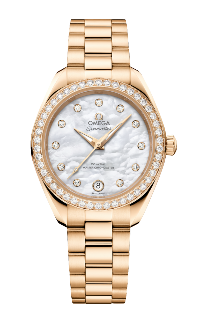 Omega | SEAMASTER AQUA TERRA 150M 30 MM, ORO MOONSHINE&trade;  SU ORO MOONSHINE&trade; - 220.55.30.20.55.001 (1)