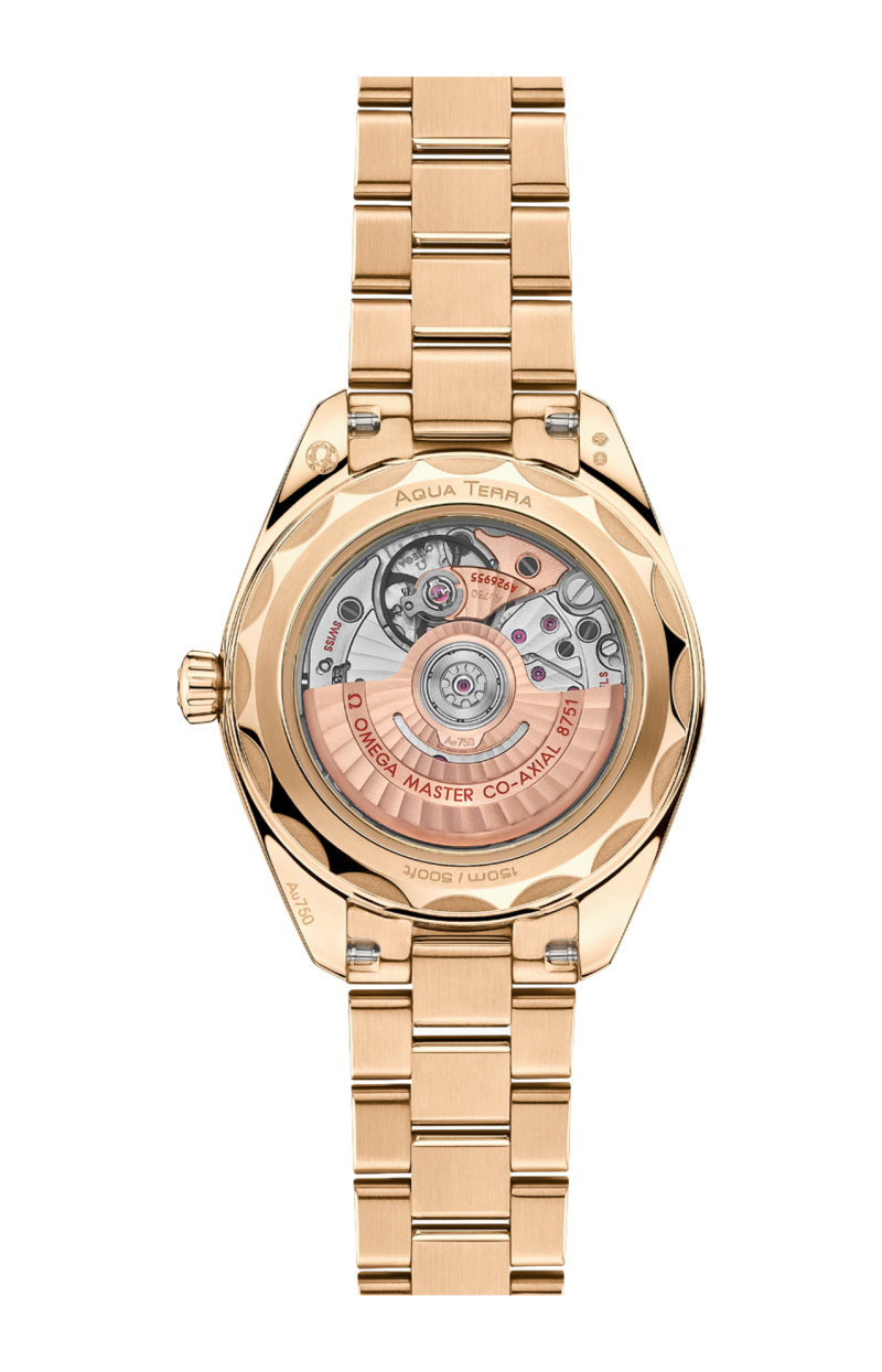 Omega | SEAMASTER AQUA TERRA 150M 30 MM, ORO MOONSHINE&trade; SU ORO MOONSHINE&trade; - 220.50.30.20.08.001 (2)