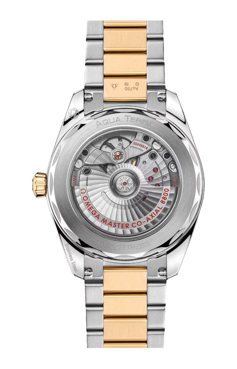 Omega | SEAMASTER AQUA TERRA 150M 38 MM, ACCIAIO-ORO MOONSHINE&trade; SU ACCIAIO-ORO MOONSHINE&trade; - 220.20.38.20.10.002 (2)