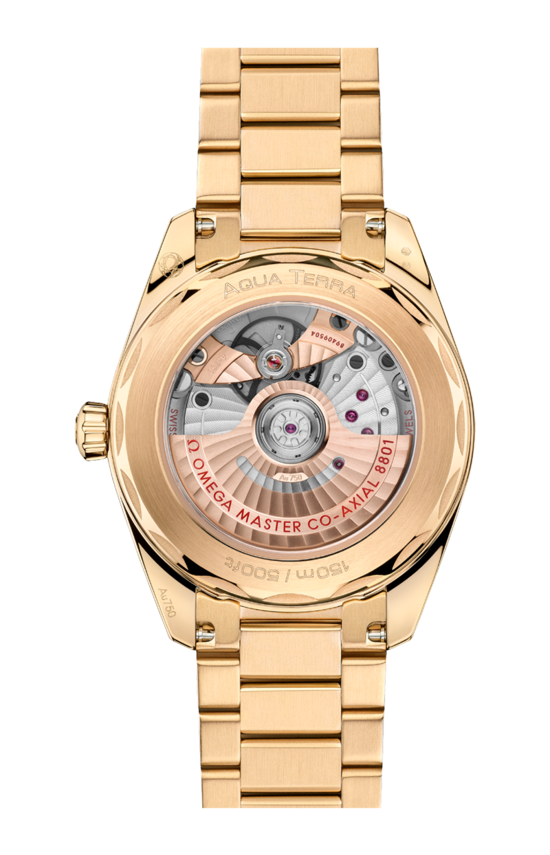 Omega | SEAMASTER AQUA TERRA SHADES 38 MM, ORO MOONSHINE&trade; SU ORO MOONSHINE&trade; - 220.50.38.20.08.001 (2)