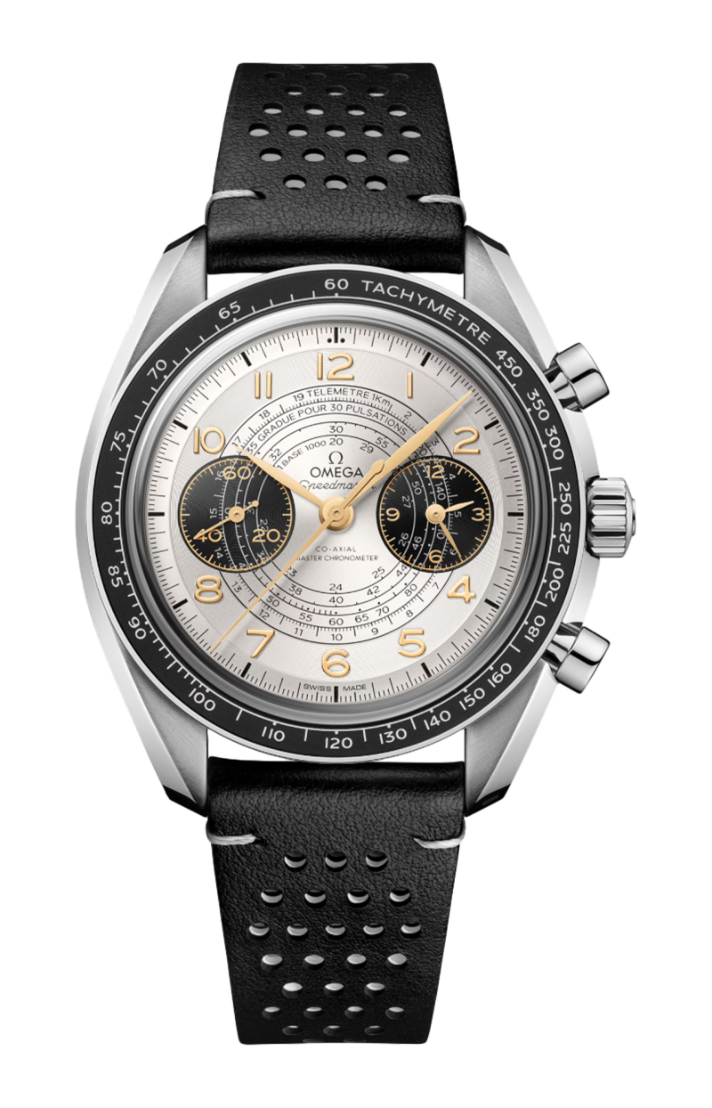 Omega | SPEEDMASTER CHRONOSCOPE 43 MM, ACCIAIO SU PELLE - 522.32.43.51.02.001 (1)