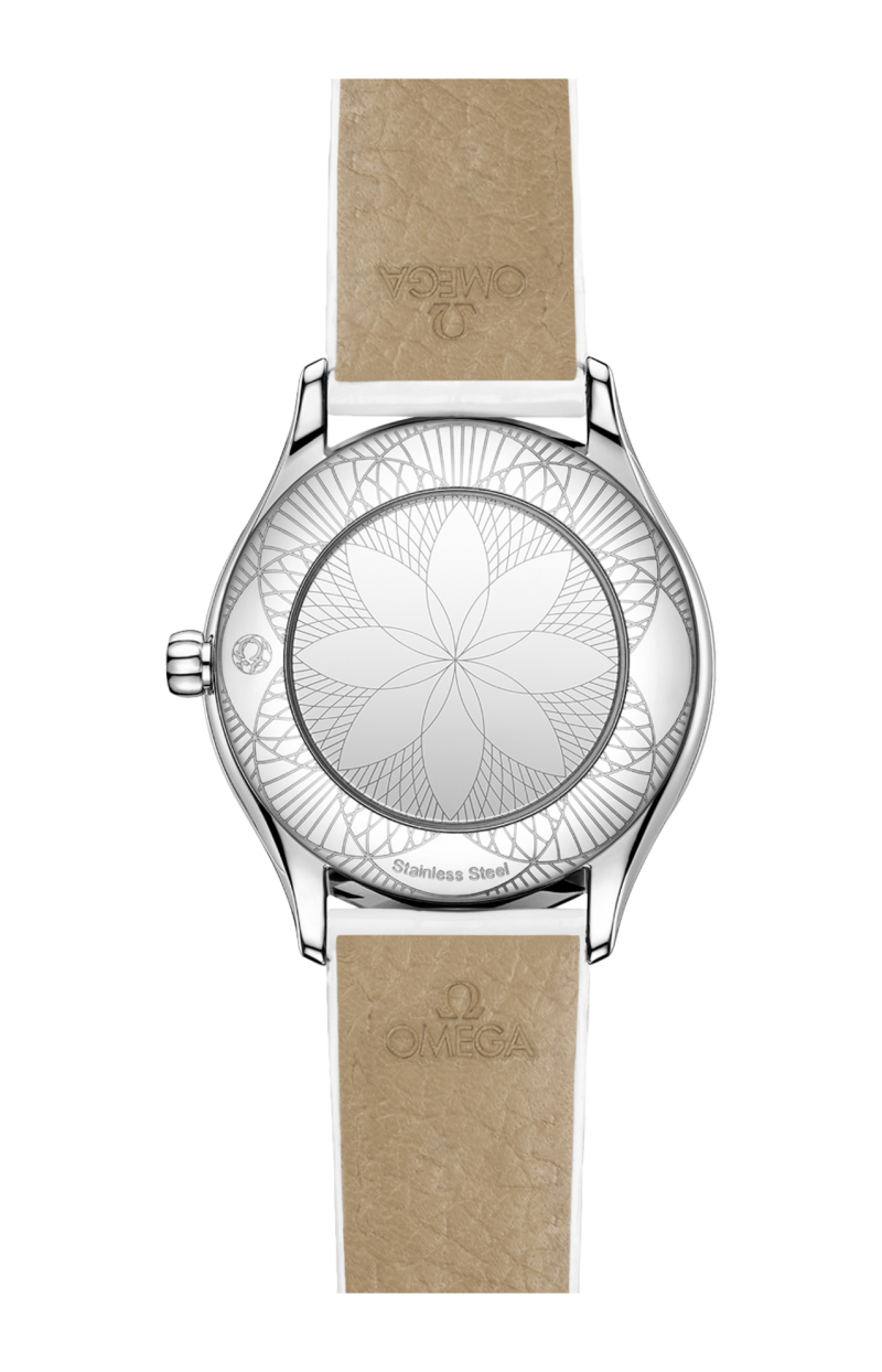 Omega | DE VILLE MINI TR&Eacute;SOR 26 MM, ACCIAIO SU PELLE - 428.17.26.60.04.008 (2)