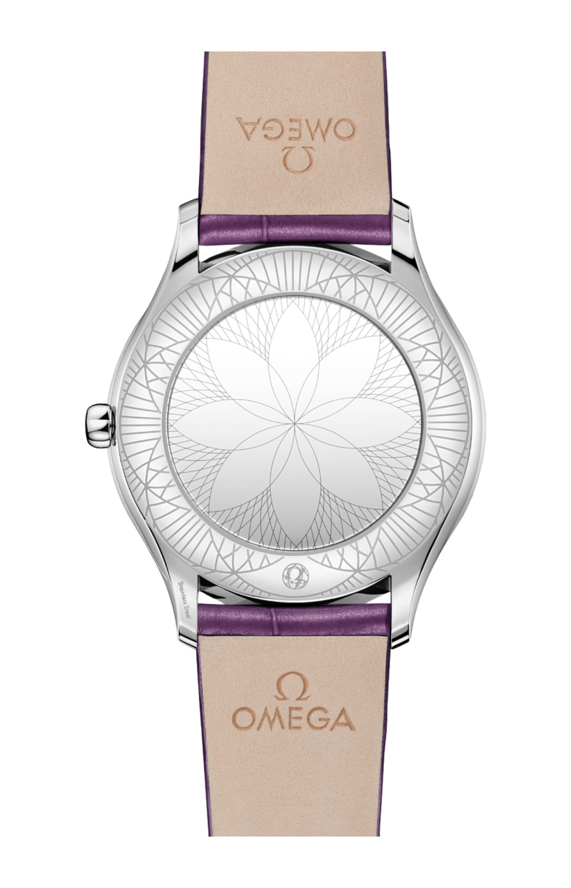 Omega | DE VILLE TR&Eacute;SOR 36 MM, ACCIAIO SU ALLIGATORE - 428.18.36.60.10.003 (2)