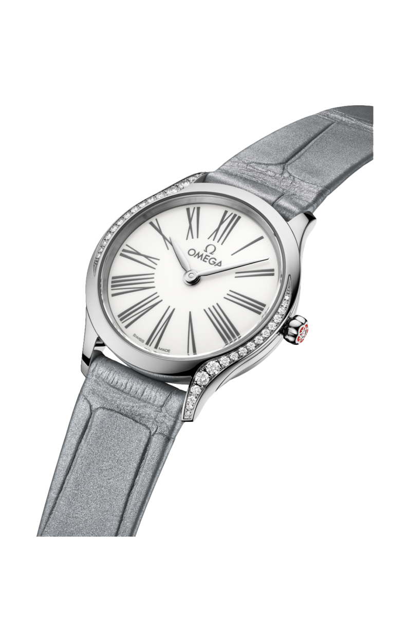 Omega | DE VILLE MINI TR&Eacute;SOR 26 MM, ACCIAIO SU ALLIGATORE - 428.18.26.60.04.001 (3)