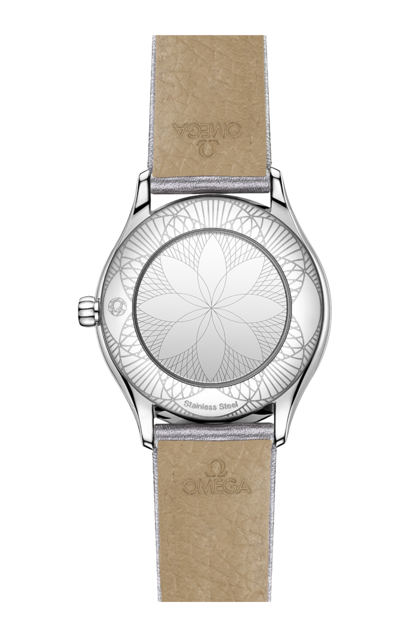 Omega | DE VILLE MINI TR&Eacute;SOR 26 MM, ACCIAIO SU PELLE - 428.17.26.60.04.006 (2)